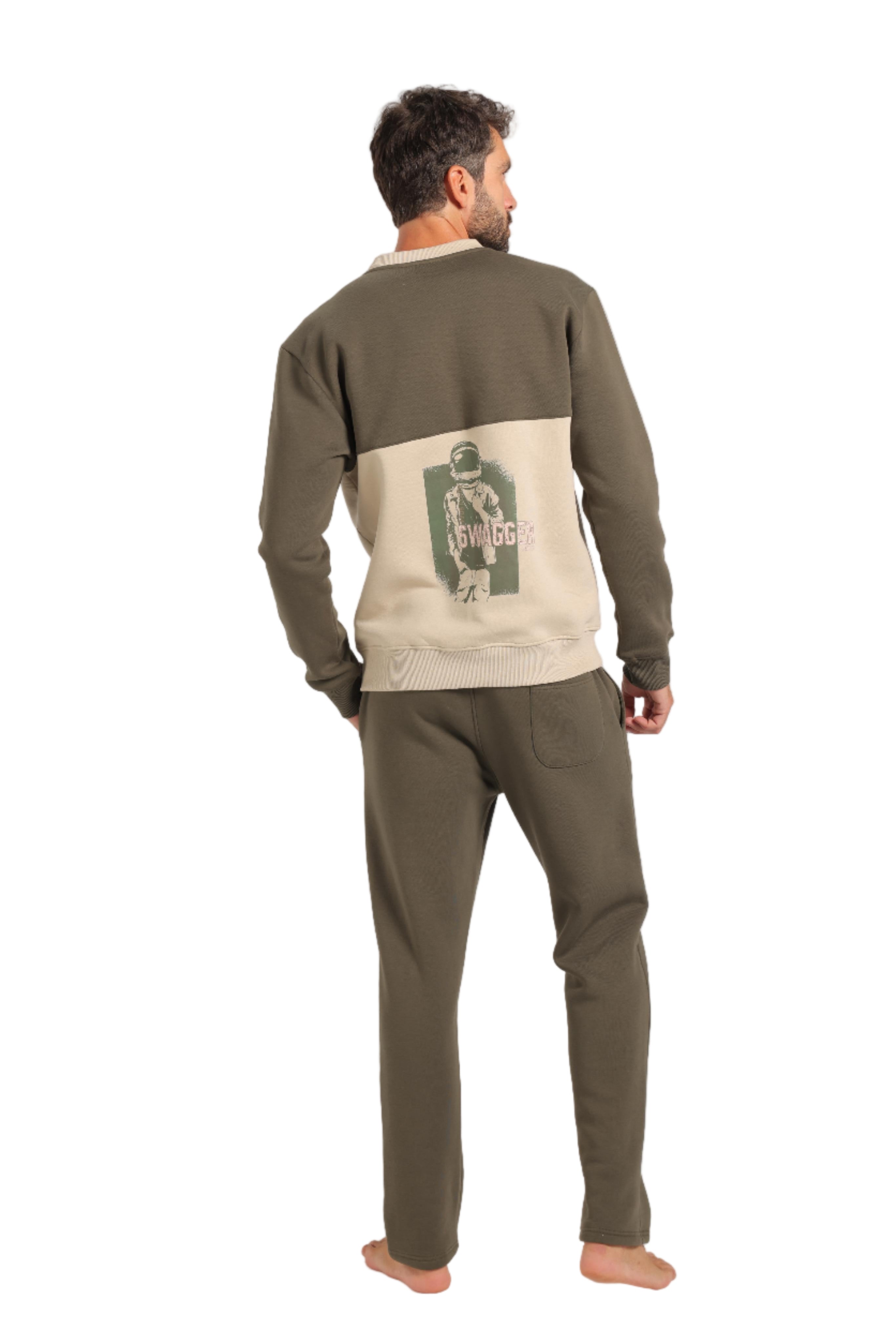 Swagger Hoodie Red Cotton