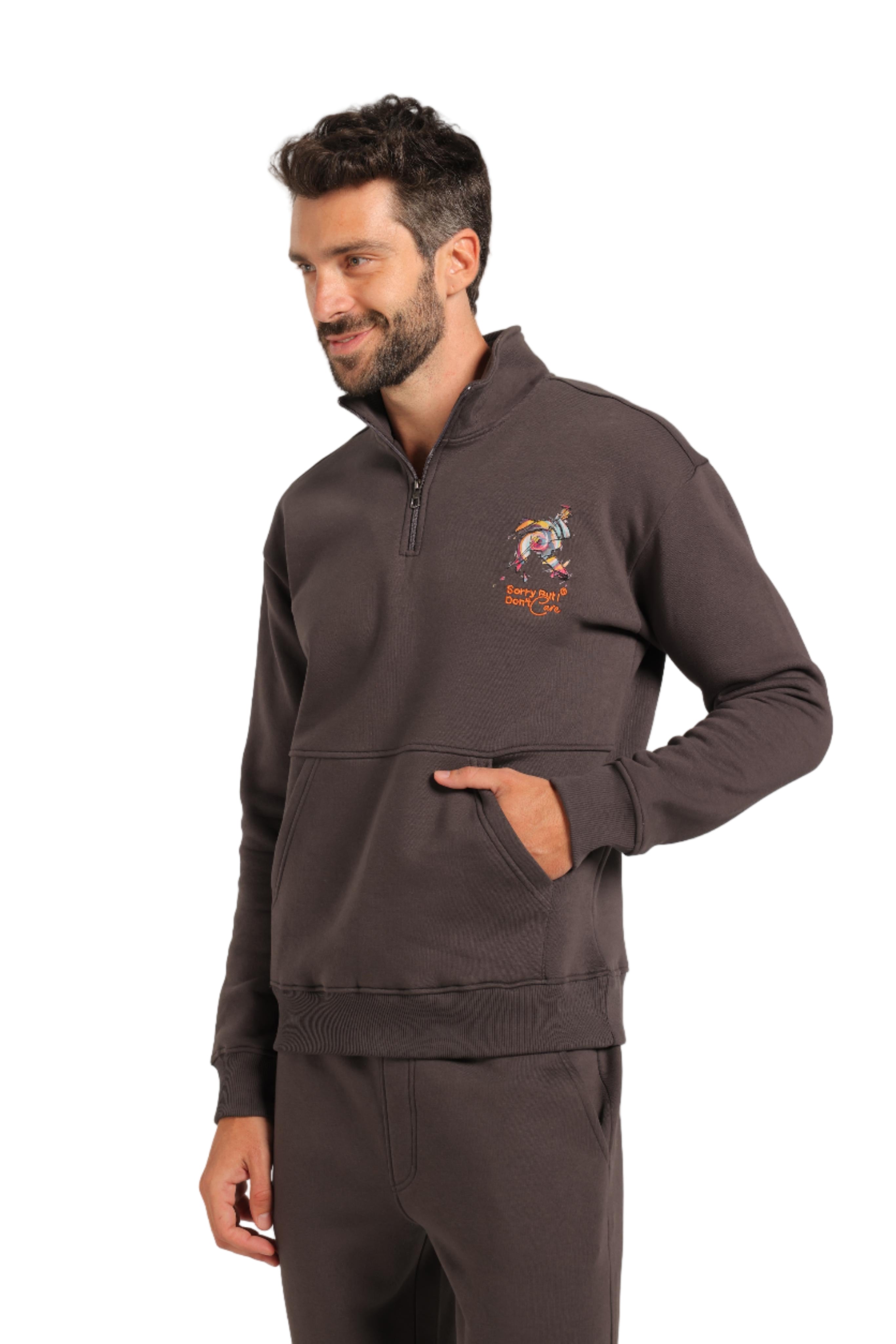 Men's Pajama Set Red Cotton