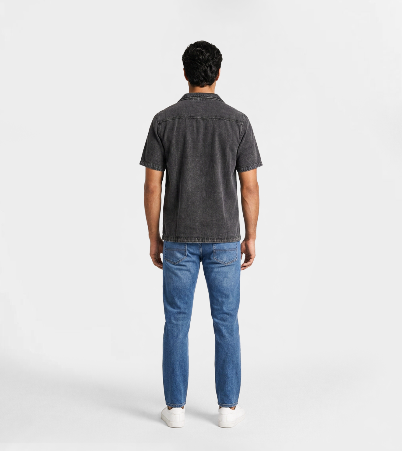Men’s Black Linen Shirt – Elegant Casual Style