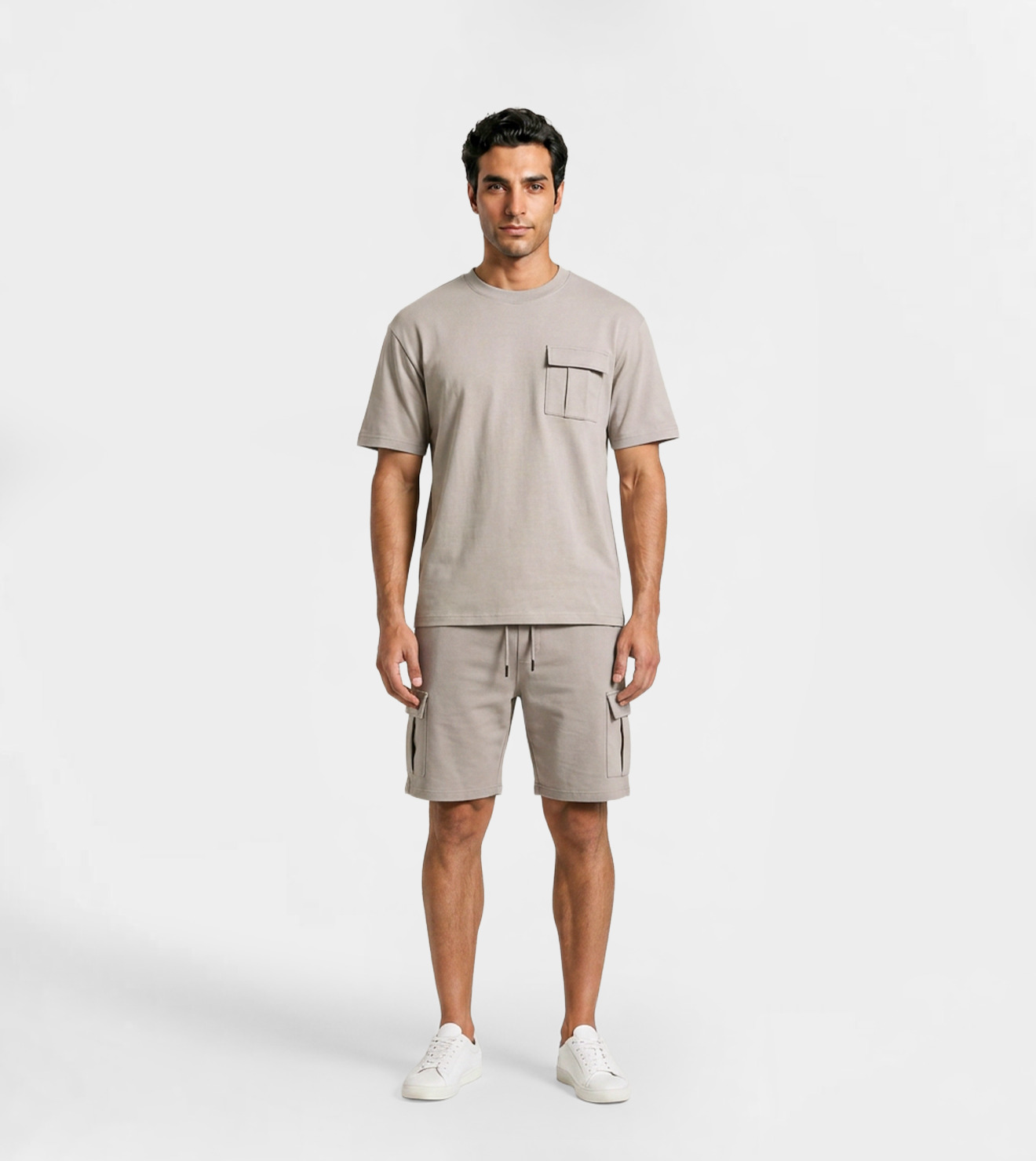 Men's Cargo Shorts Lounge Set