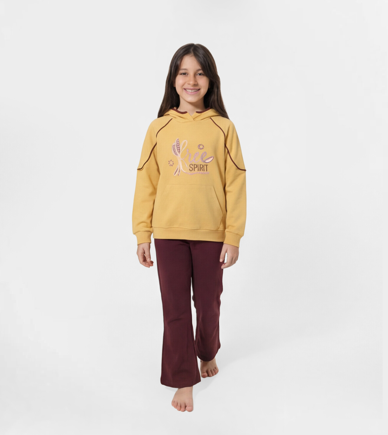 Girls' "Free Spirit" Charleston Loungewear Set