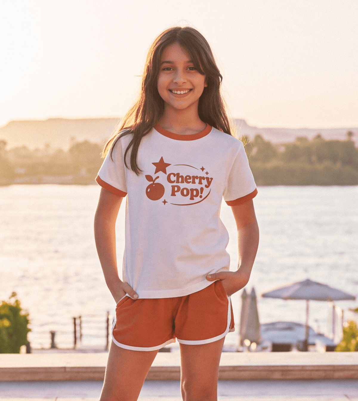 Girls’ Casual Summer Shorts Set