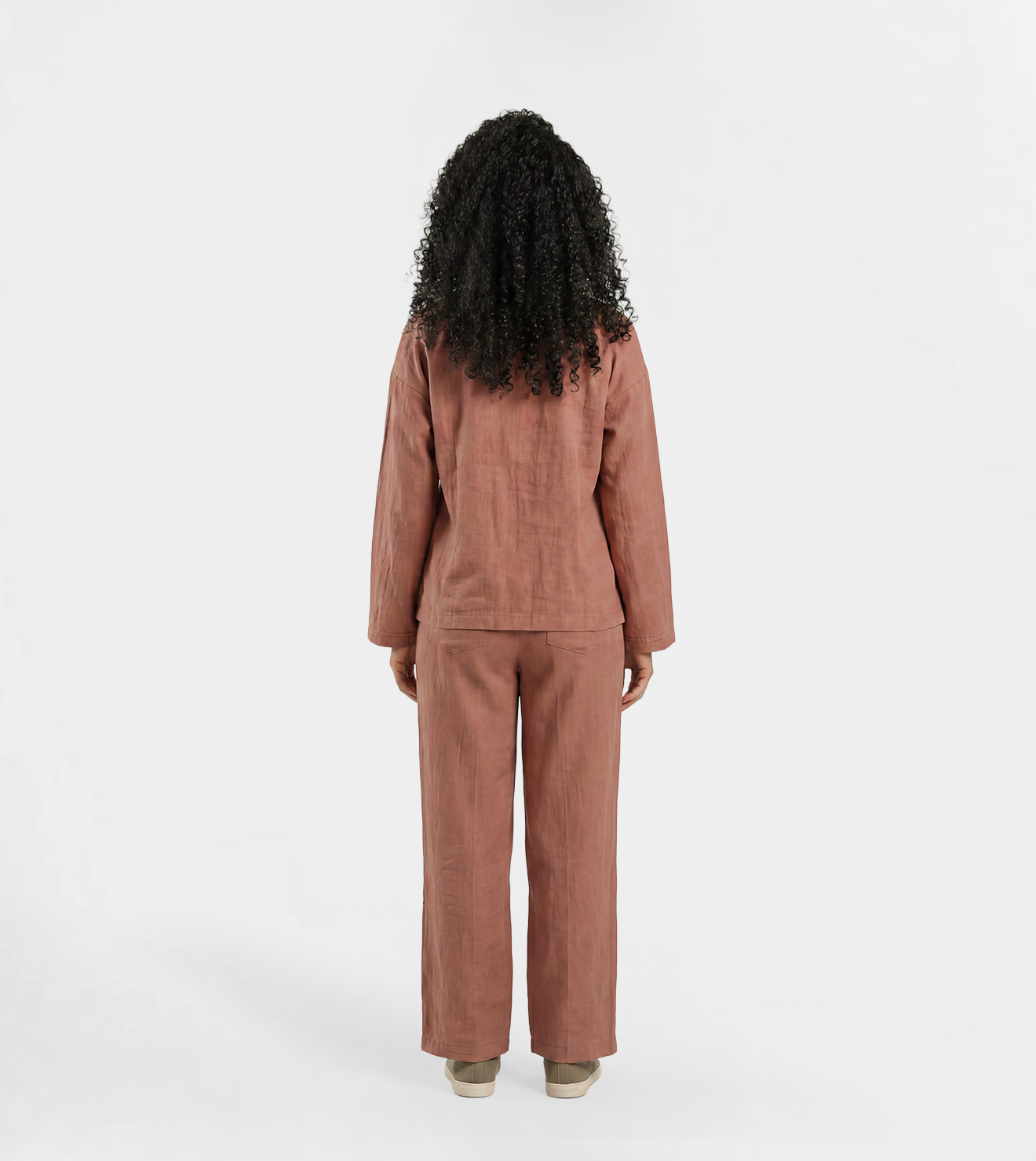 Women Linen Lounge Set