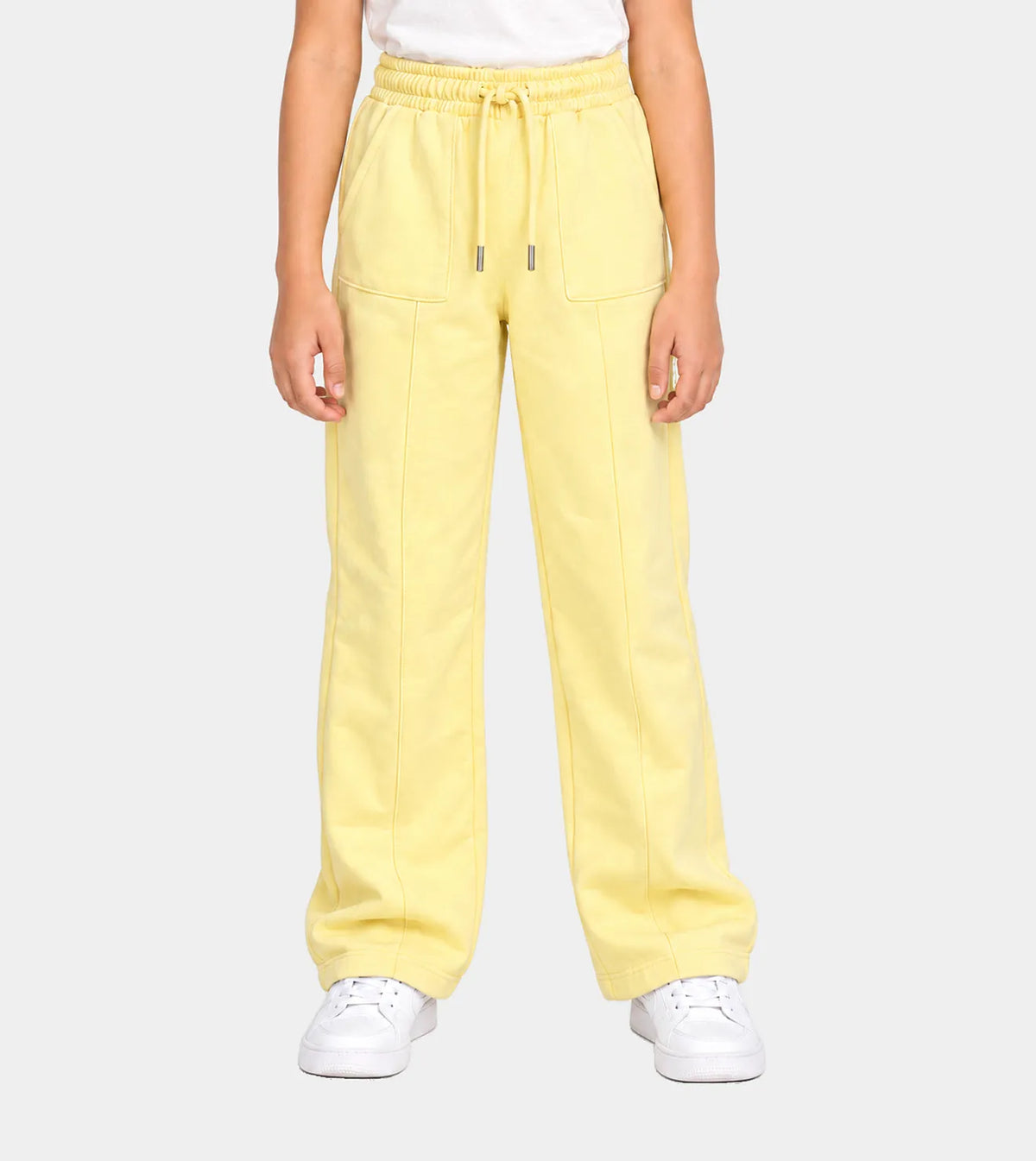 Girls’ Wide-Leg Pants | Red Cotton