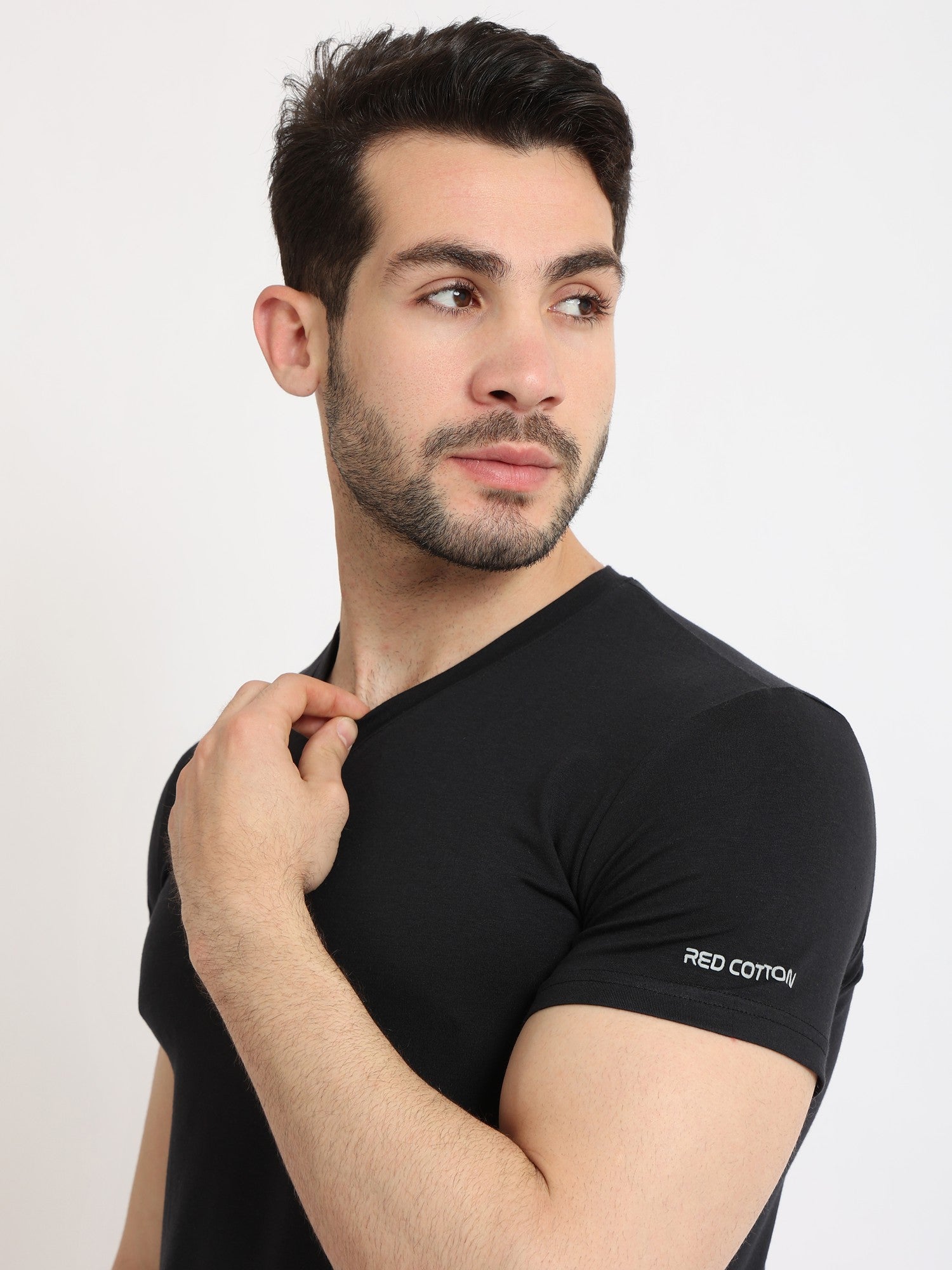Short Sleeves Undershirt For Men Requral Fit