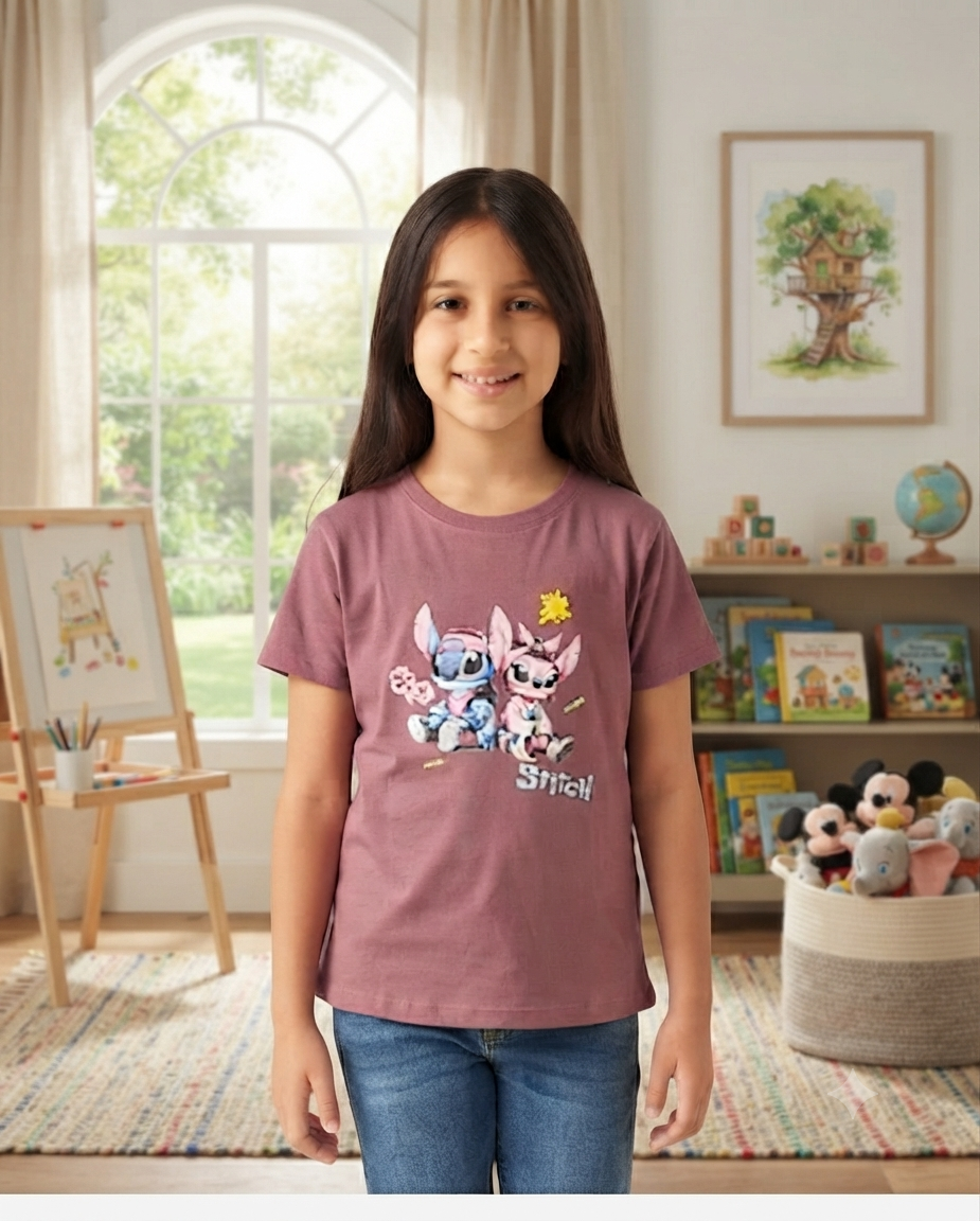 Girls Disney’s Lilo & Stitch Graphic Tee