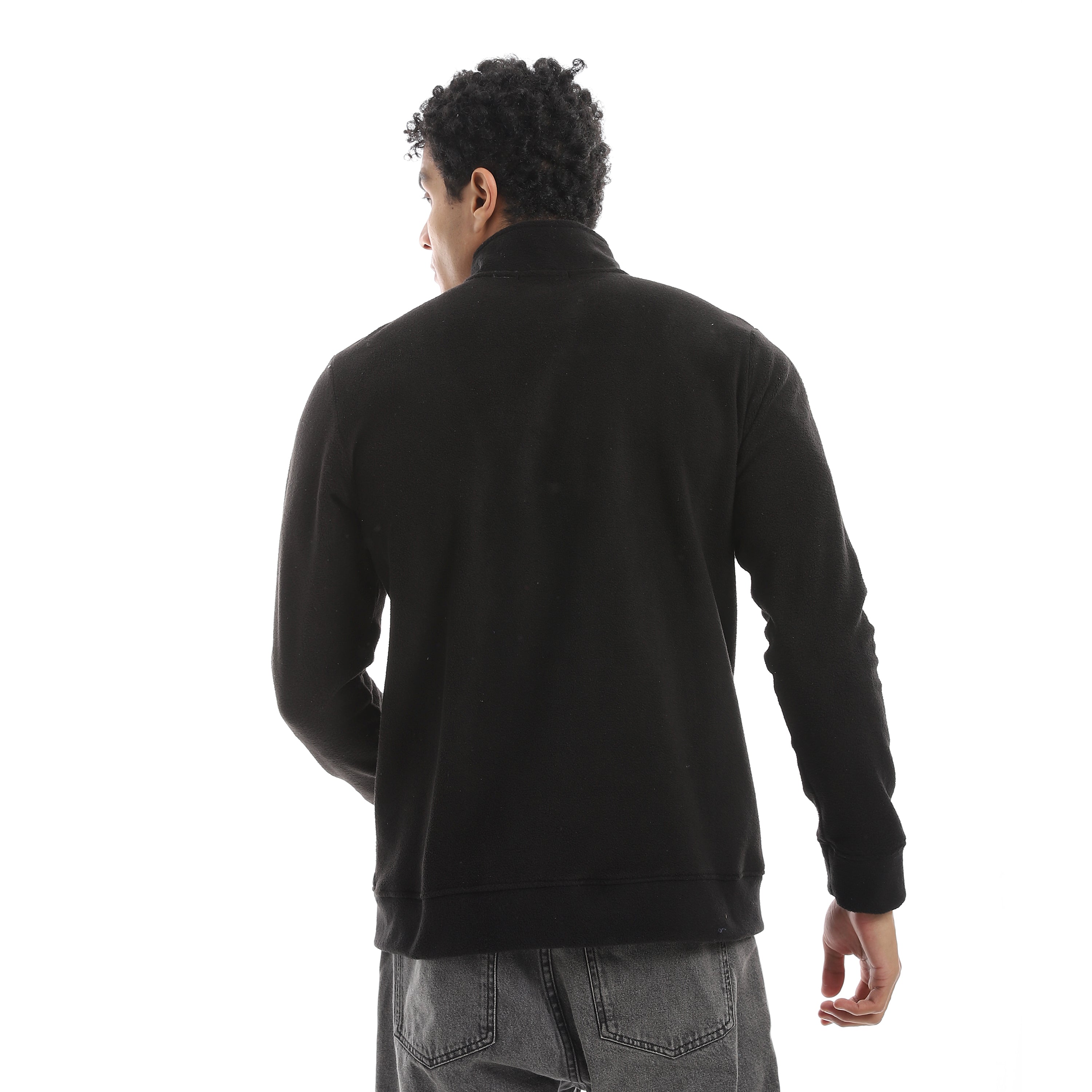 Jacket Basic Red Cotton