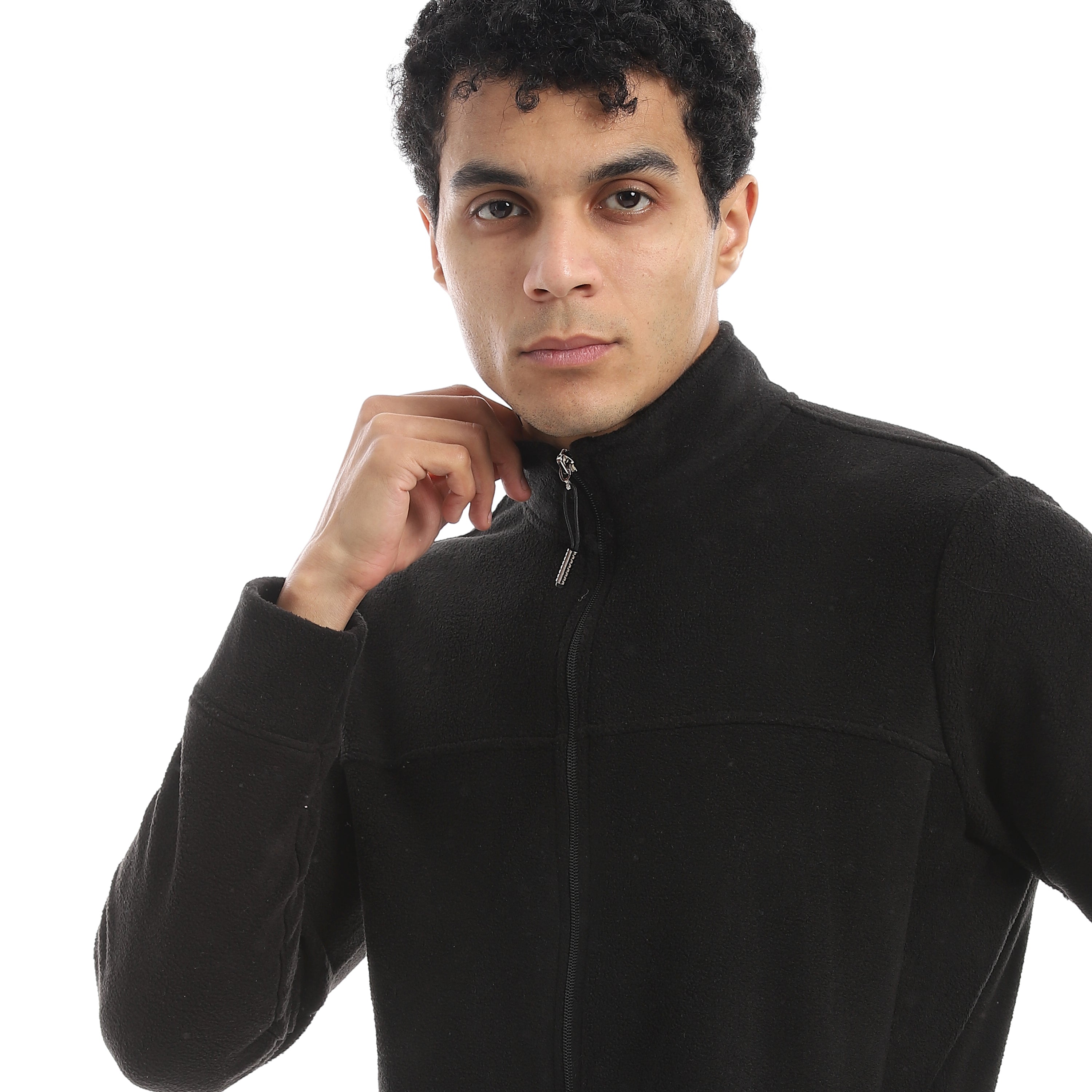 Jacket Basic Red Cotton