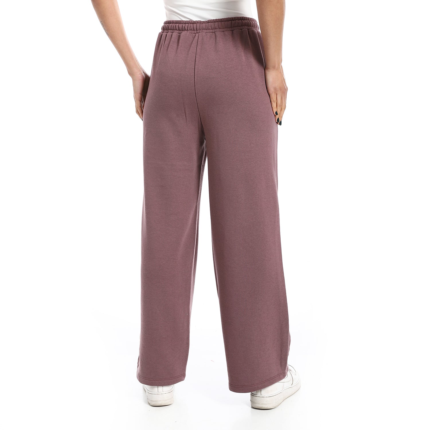 Women's Autum Wide Leg Trousers - Multicolor