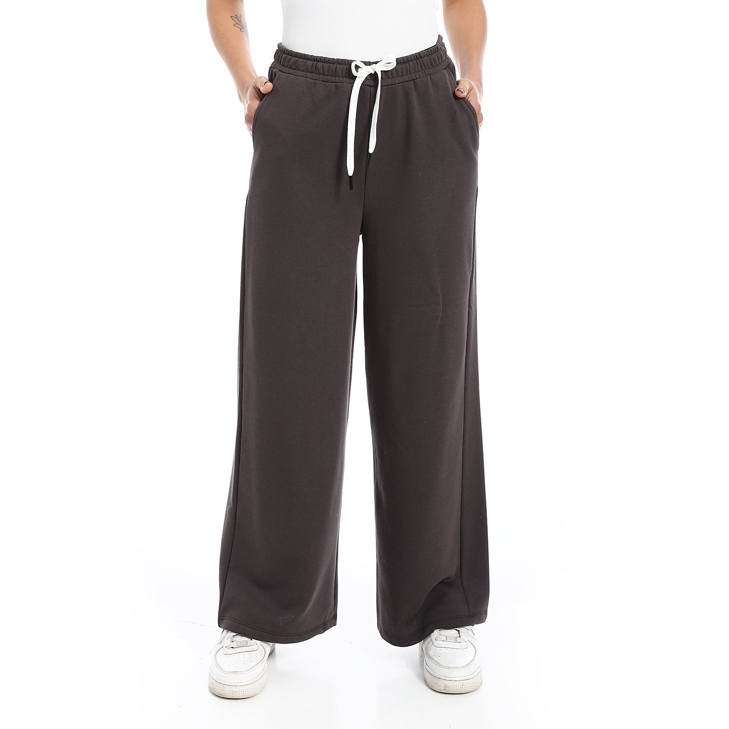 Women's Autum Wide Leg Trousers - Multicolor