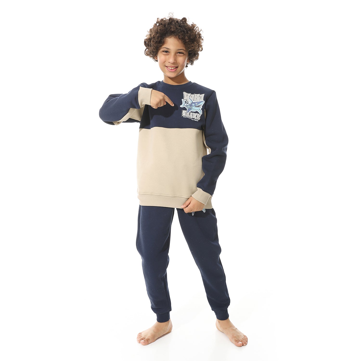 Boys' Winter Pajamas - Navy