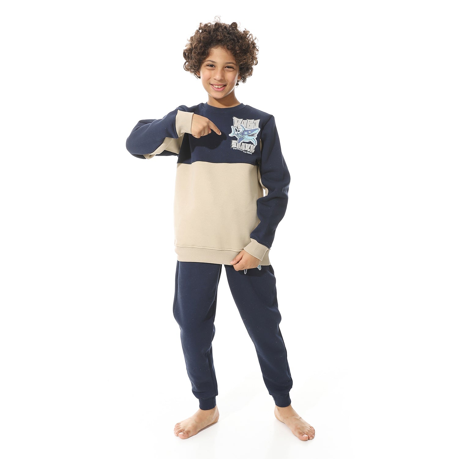Boys' Winter Pajamas - Navy