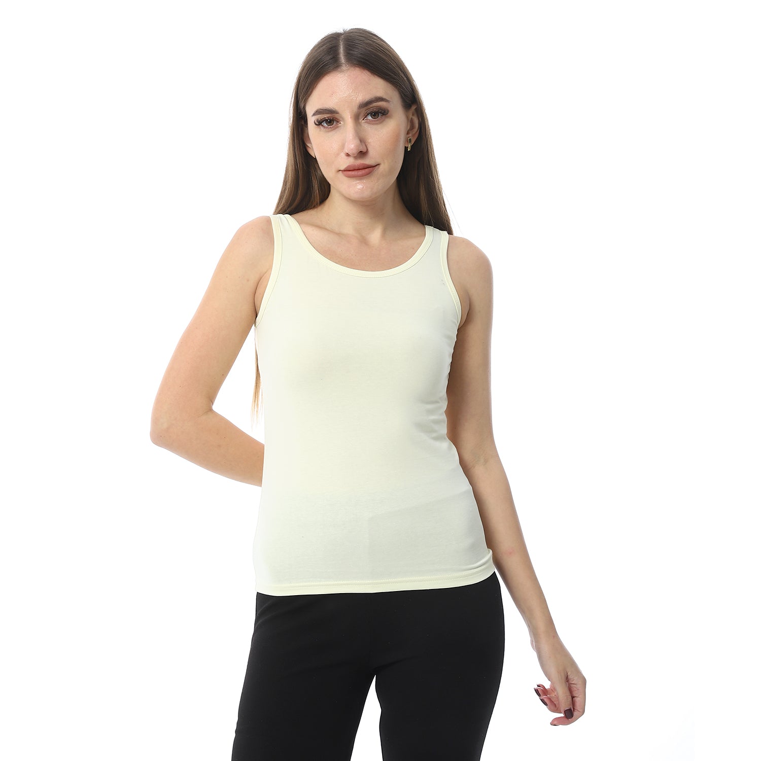 Women Tank Top Wide Strap