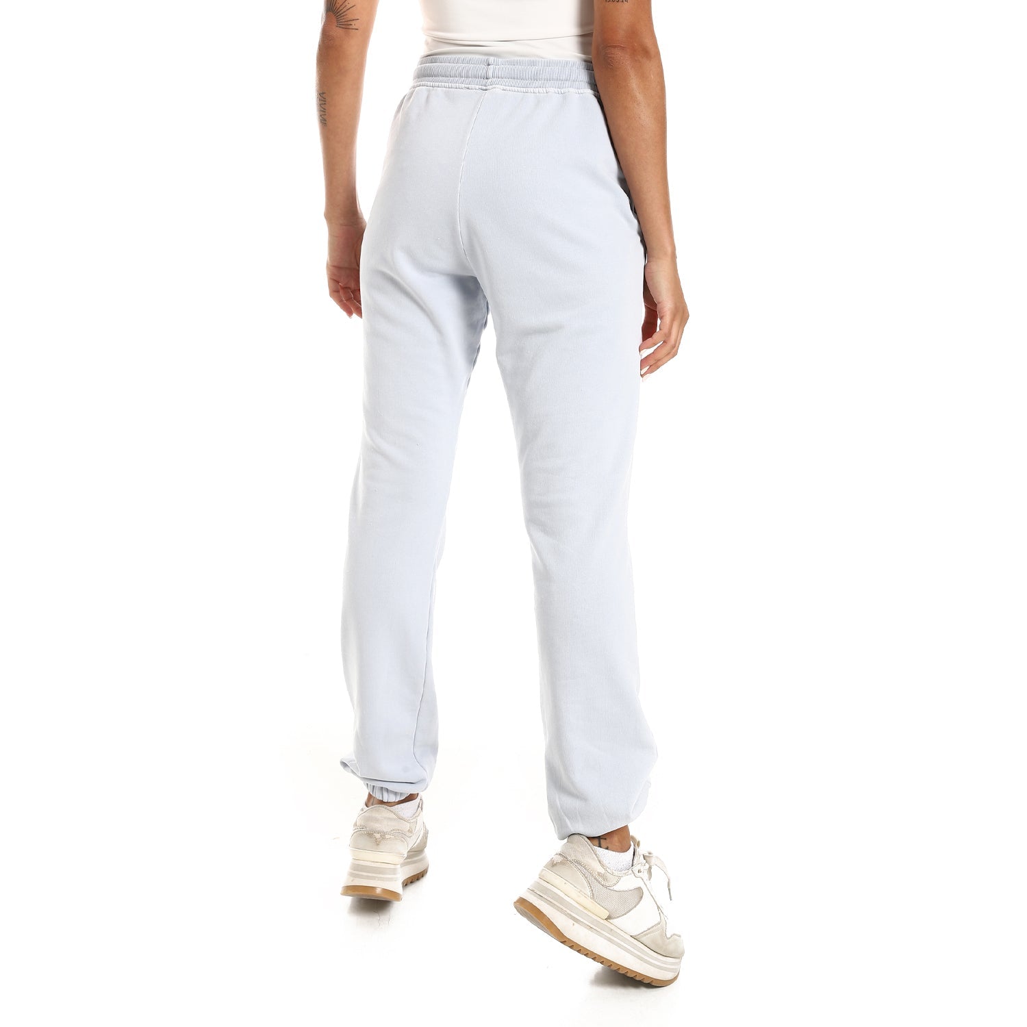 Women Sweatpants cotton Milton -Blue