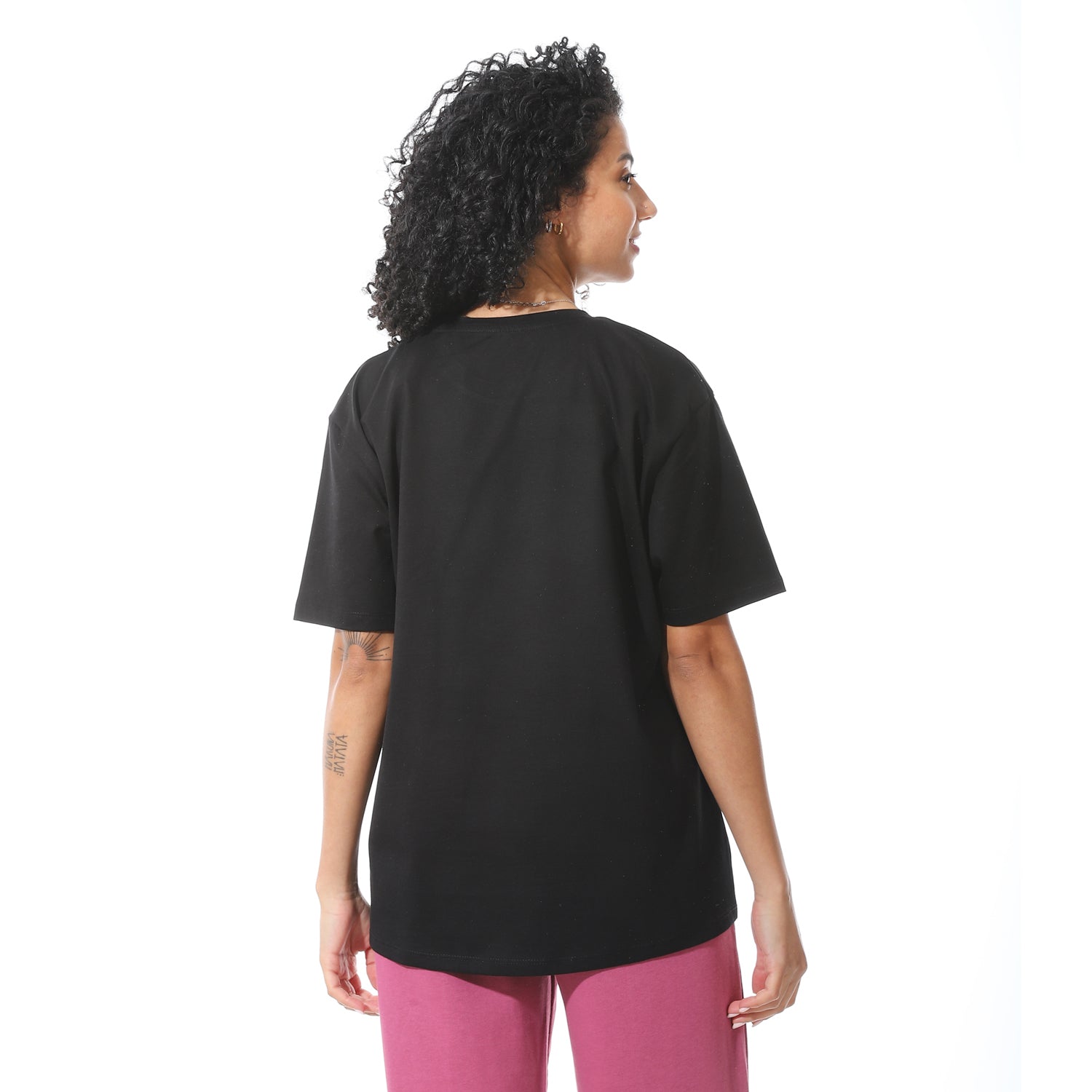 Women's Black "Meet Me at the Disco" Graphic T-shirt