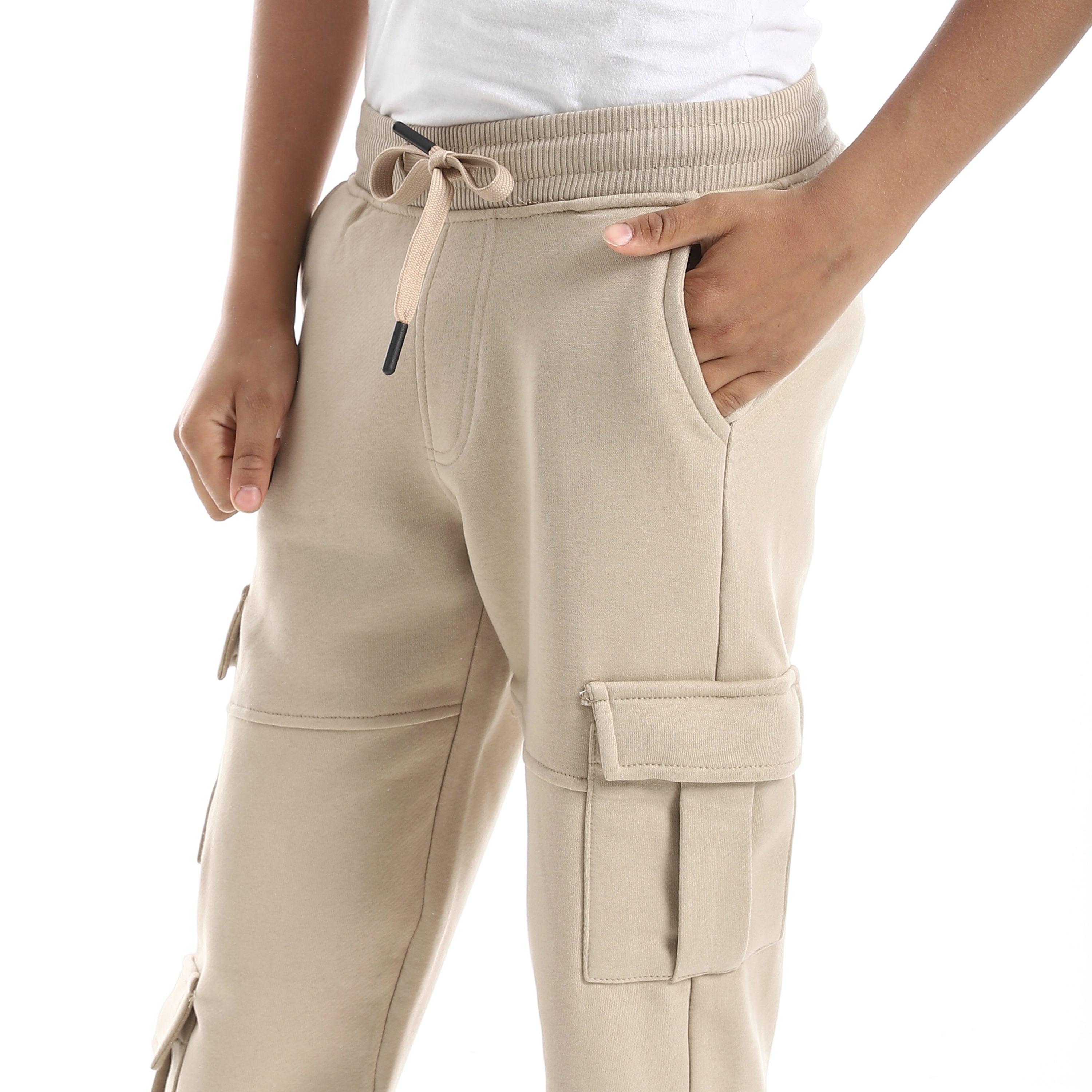 Boy’s beige Jogger Sweatpants