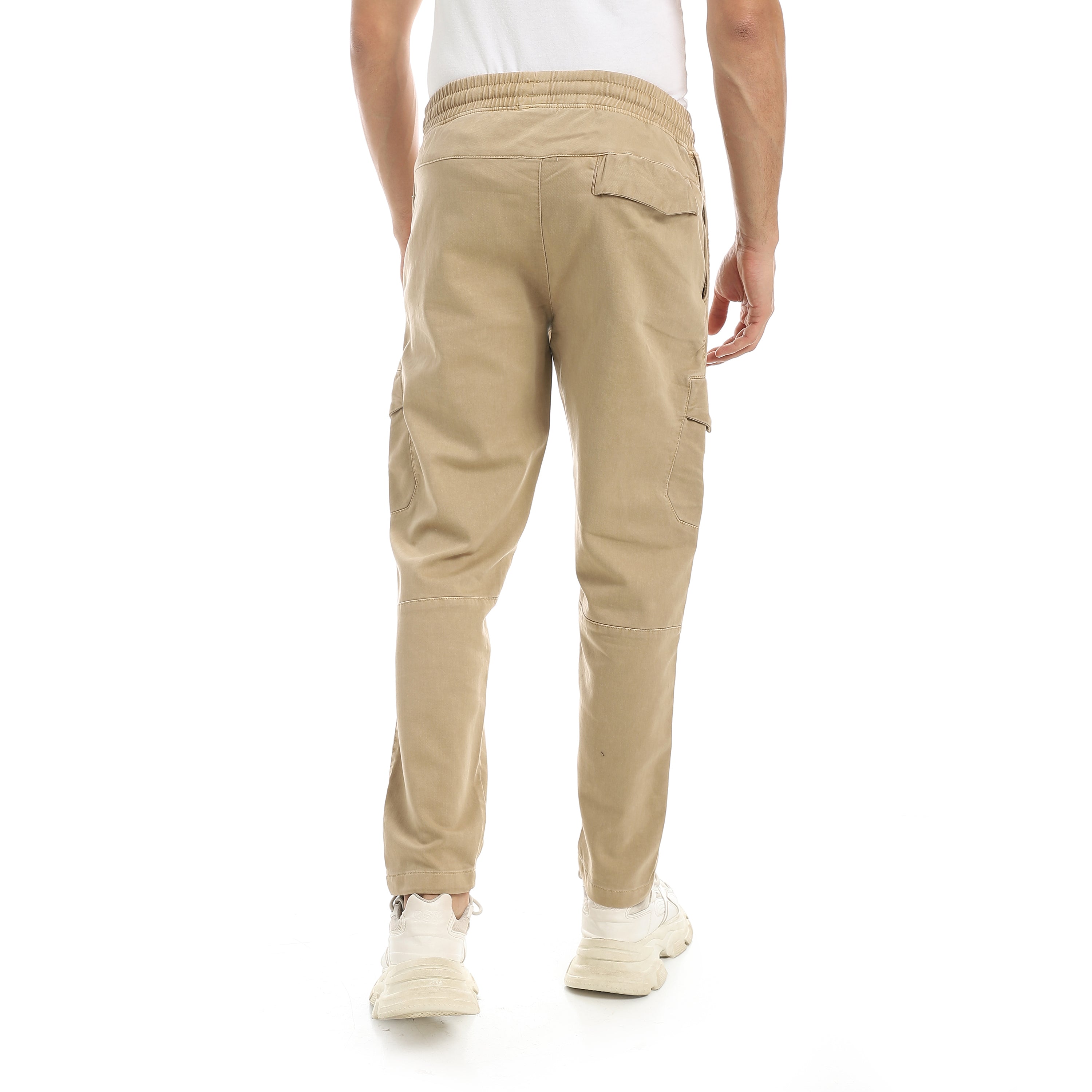 Men's Gabardine Cargo Jogger Pants