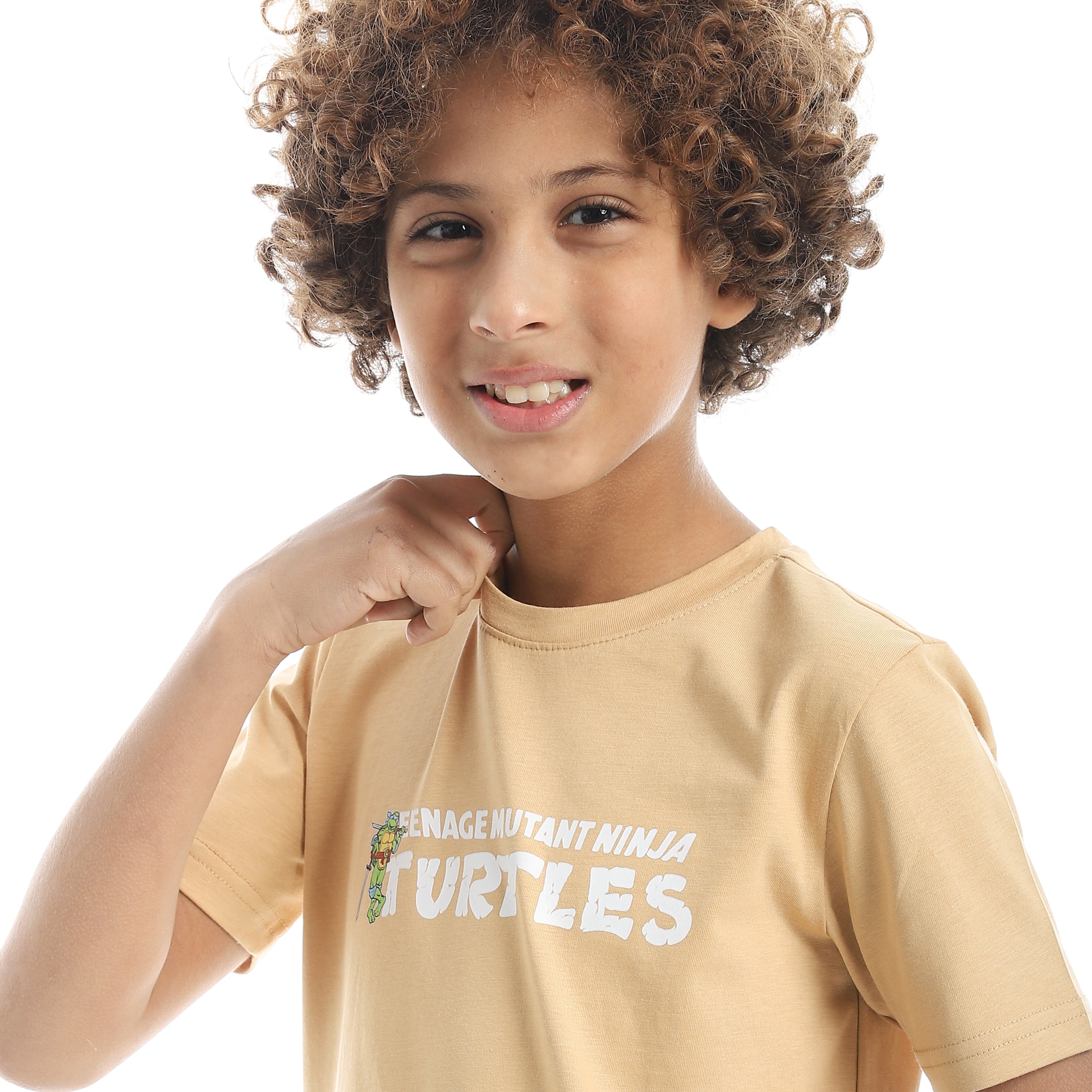 Turtles Red Cotton T-Shirt