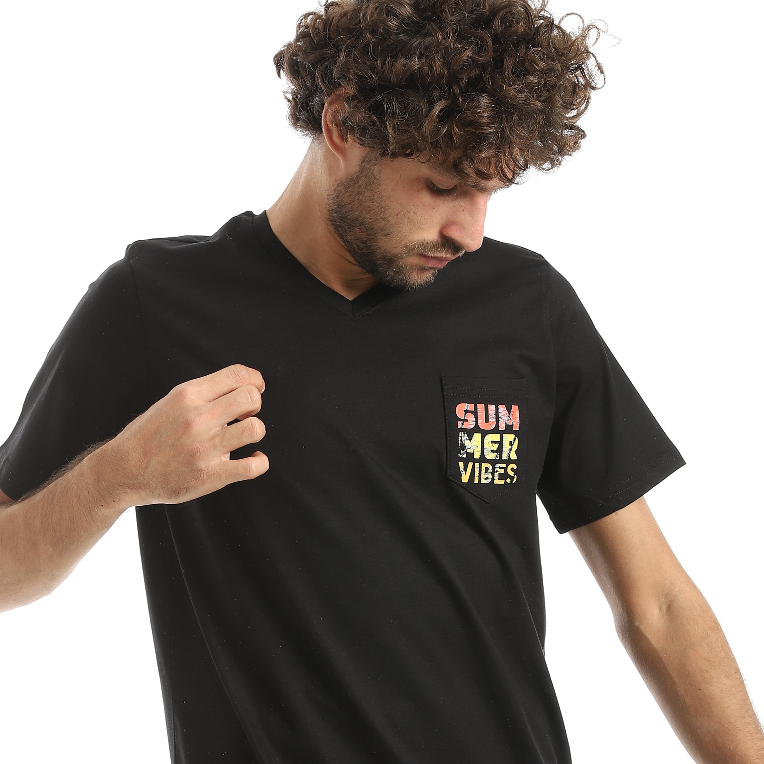 The Vibes T-Shirt Red Cotton