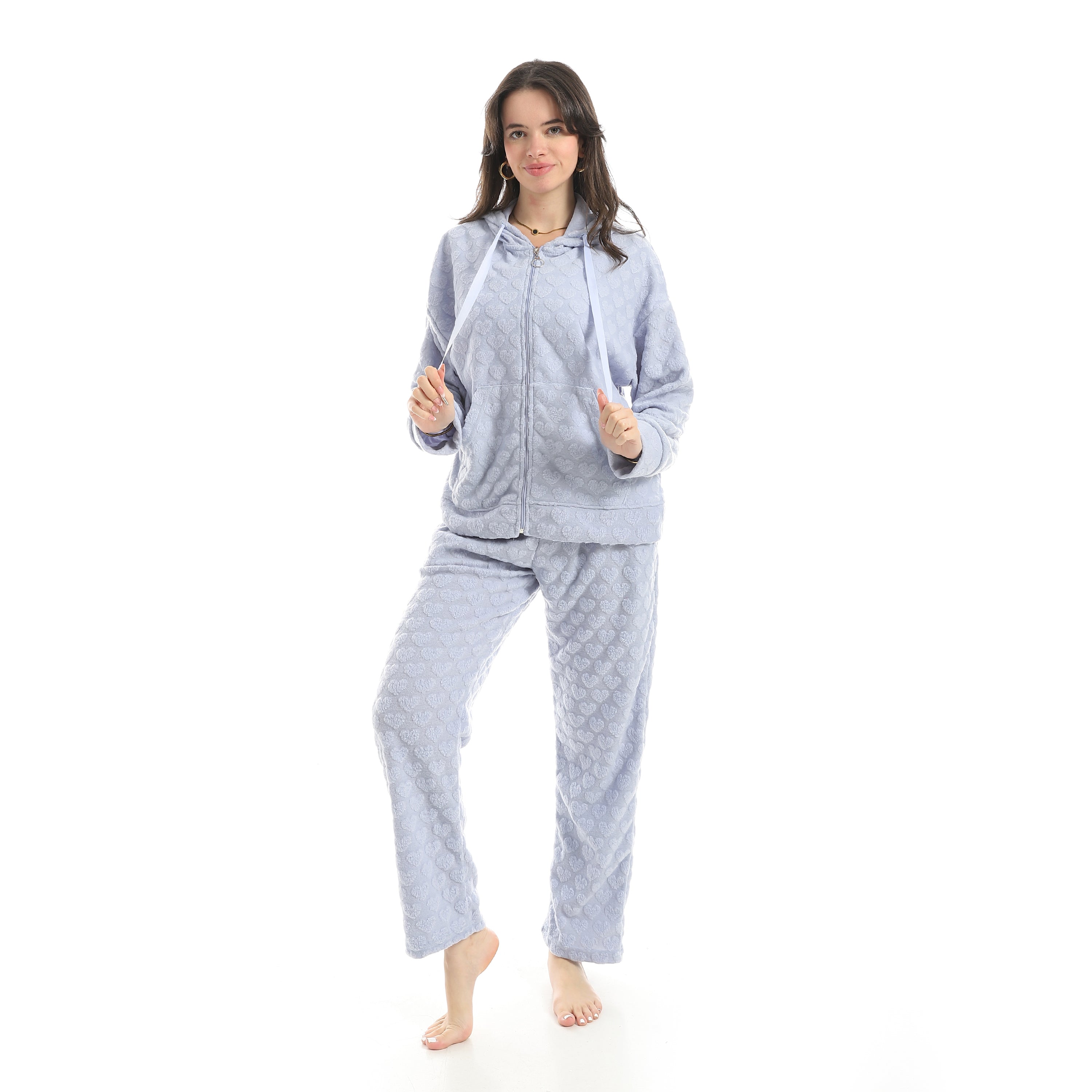 Blue Women's Pajama Set