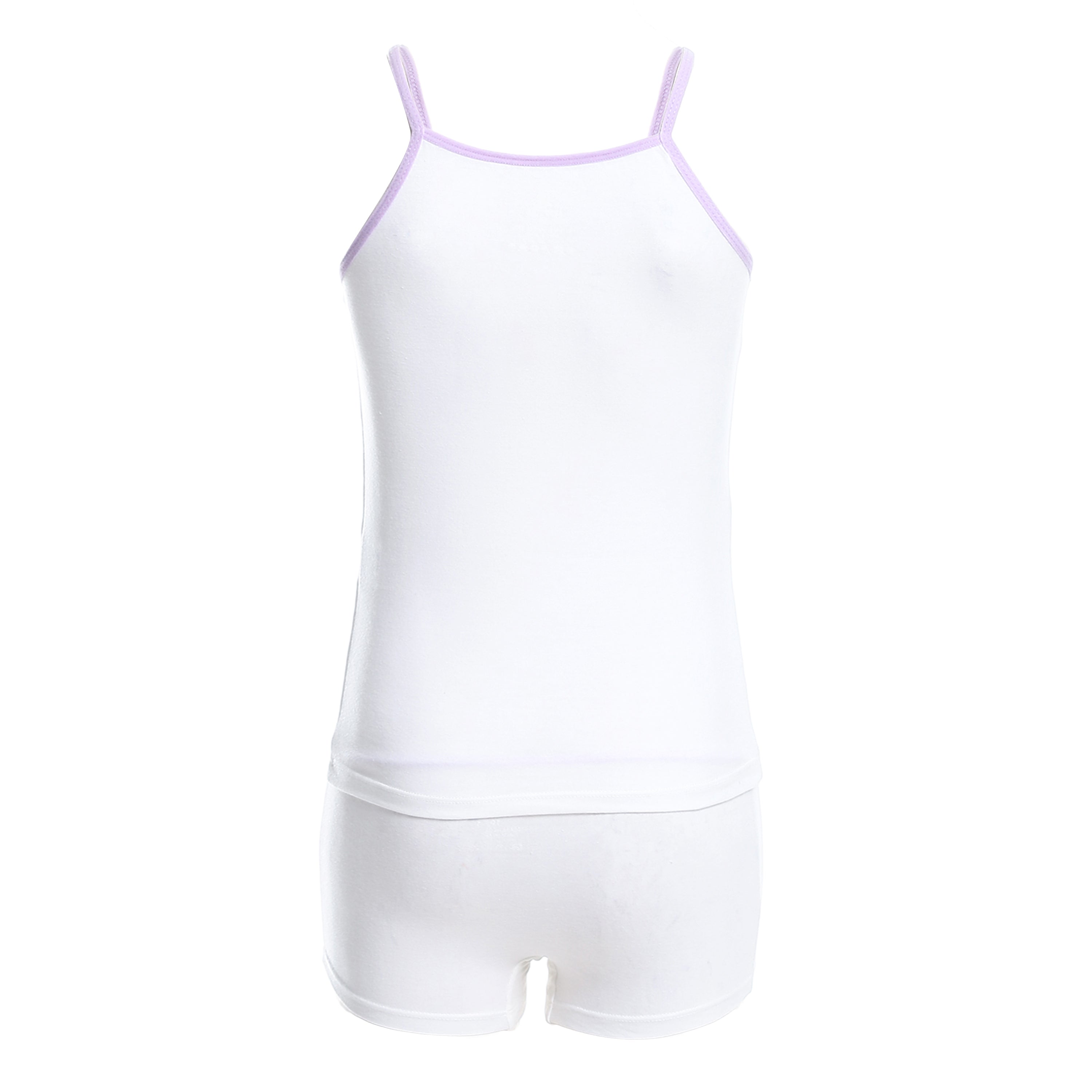 Girls' Hot Short And Top Set - White