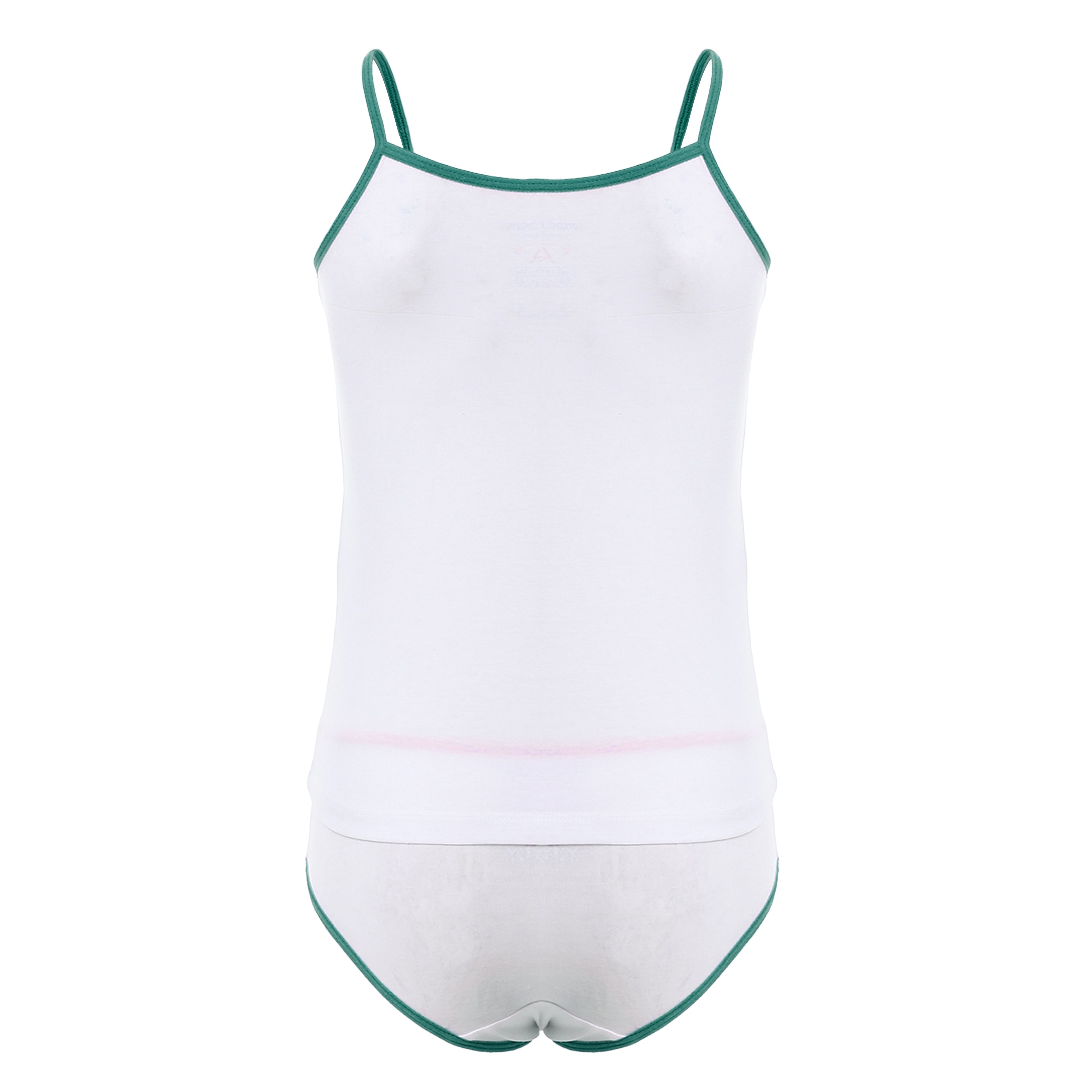 Girls' Bikini And Top Set - Dark Green