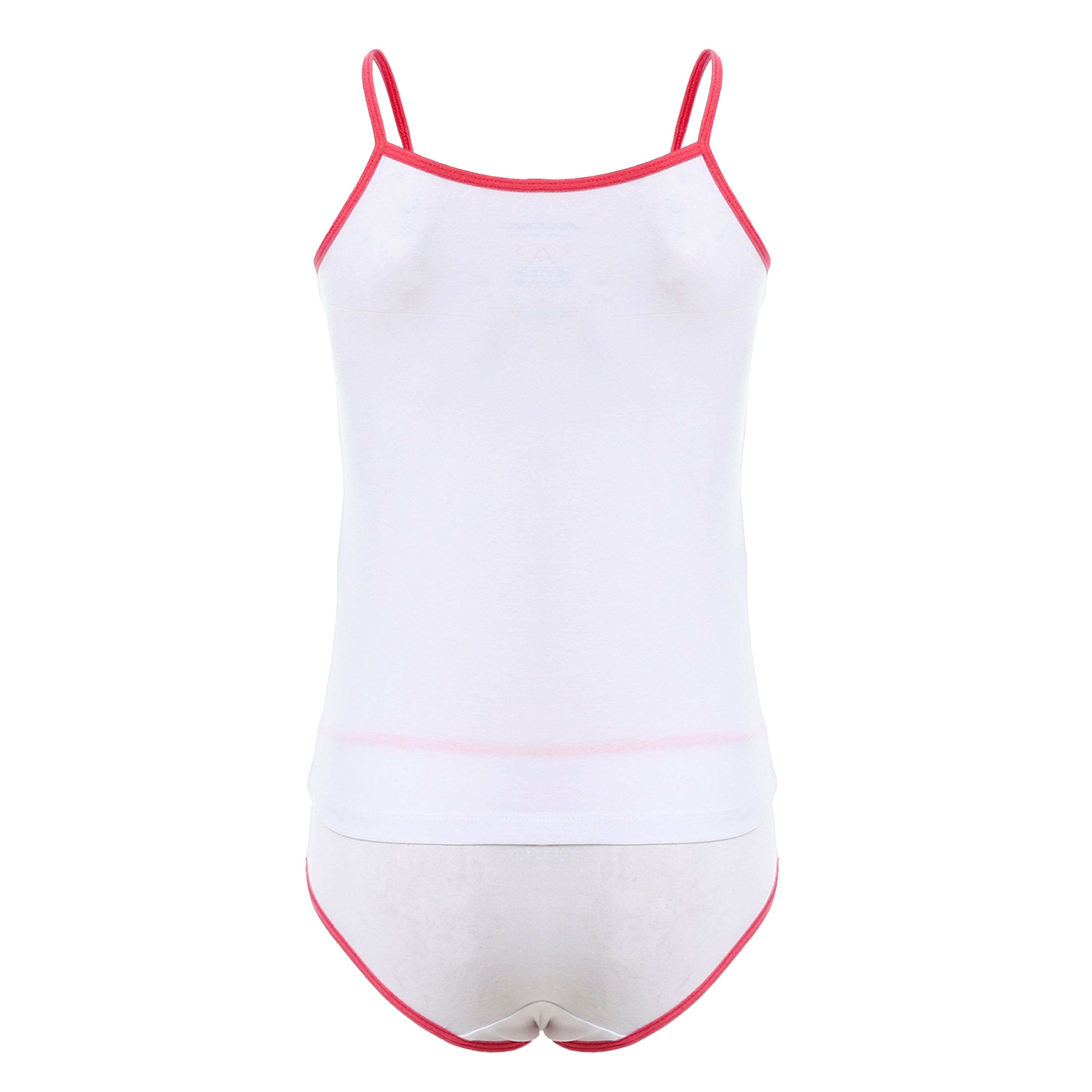 Girls' Bikini And Top Set - White