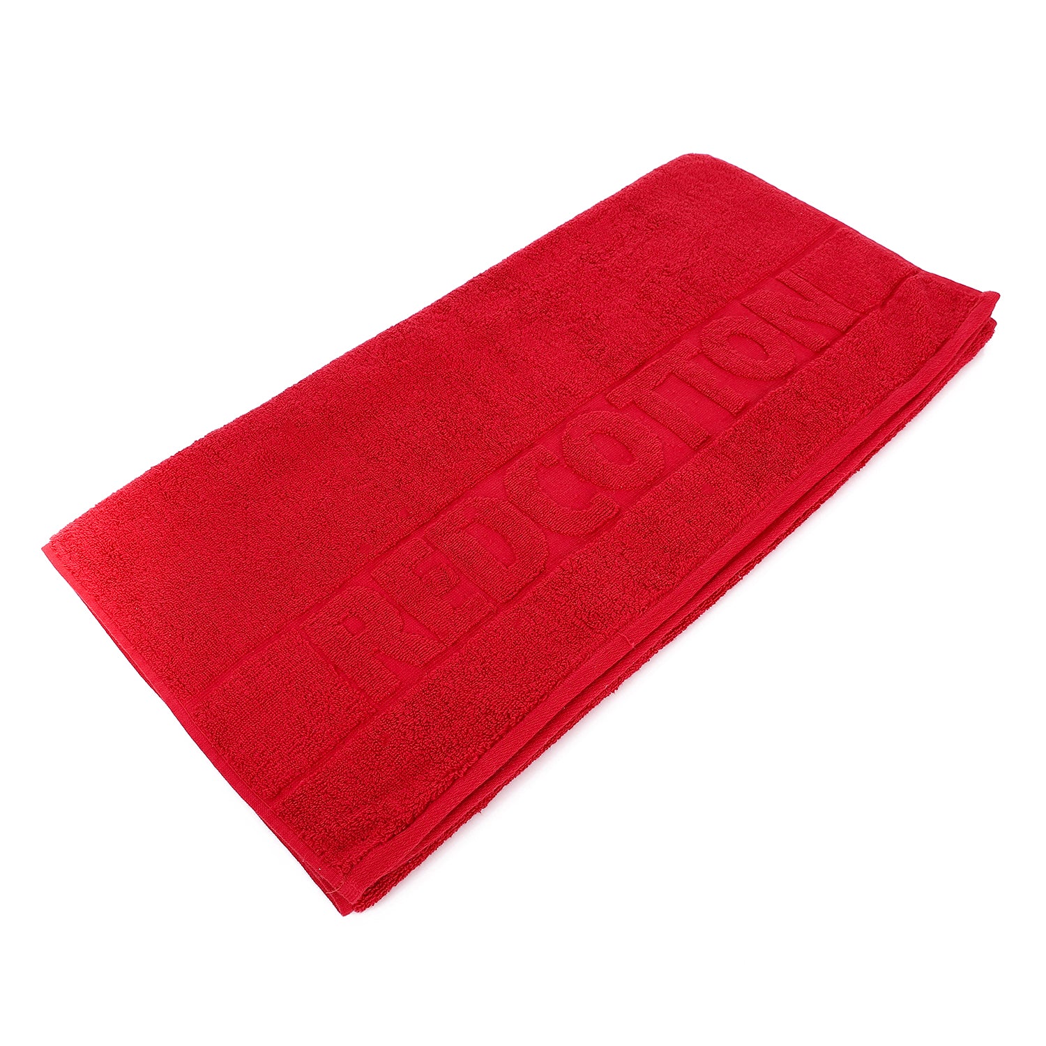 Soft Bashkir Cotton Towel Dark Red Size In 70X140 Cm