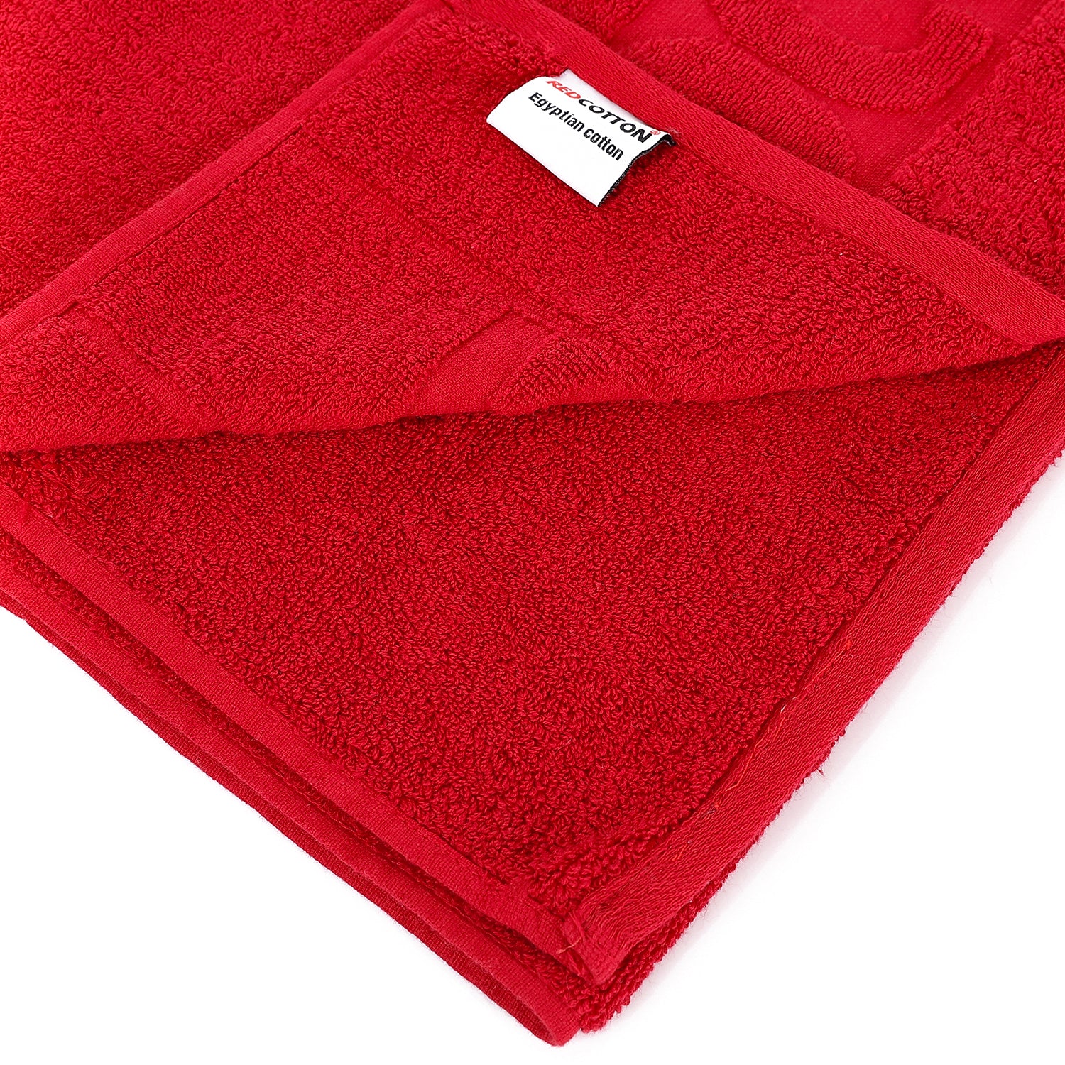 Soft Bashkir Cotton Towel Dark Red Size In 70X140 Cm