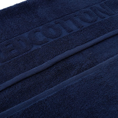 Soft Bashkir Cotton Towel size in 70x140 cm - Navy