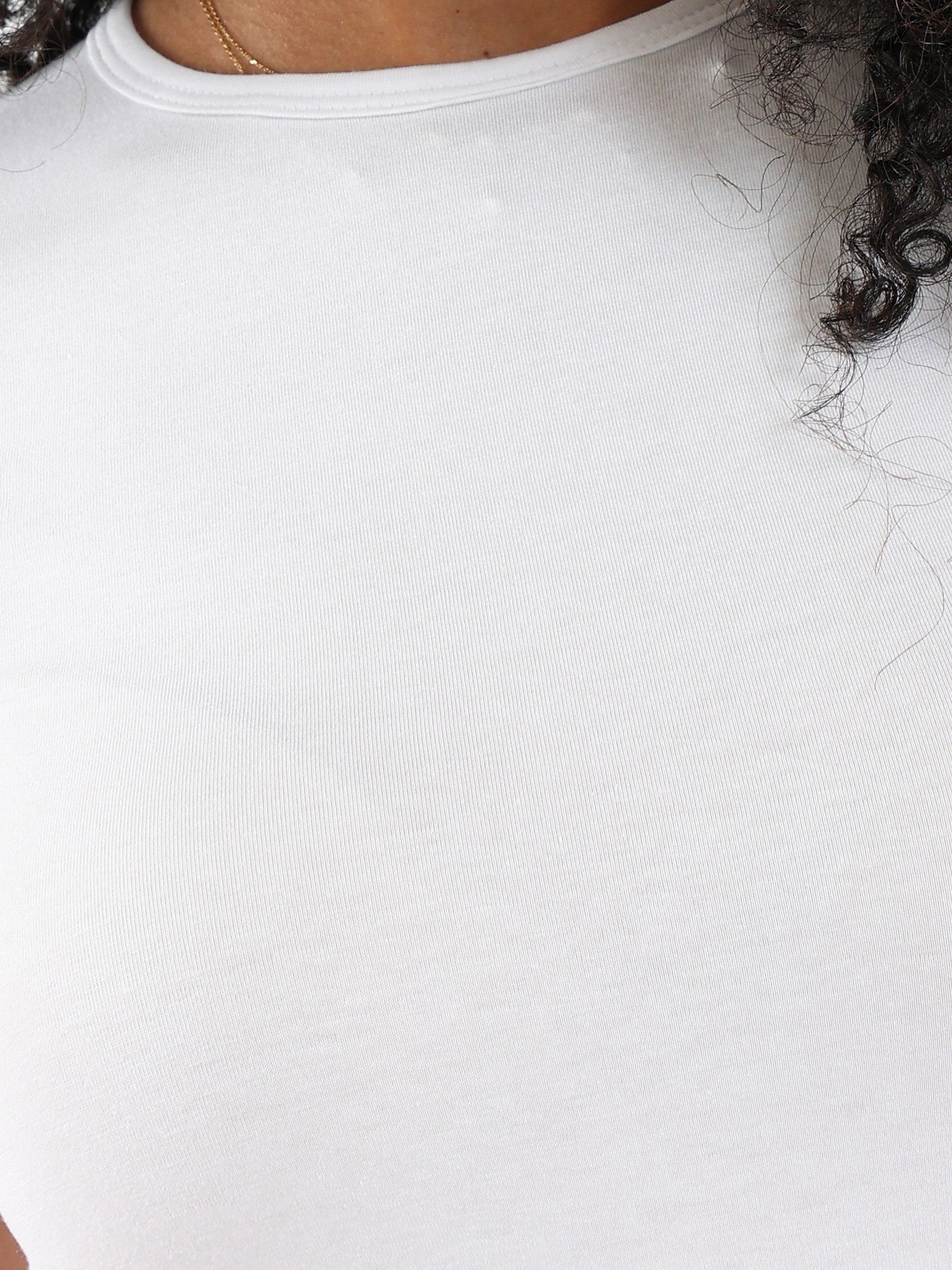 Women Basic Shirt, Short Sleeve