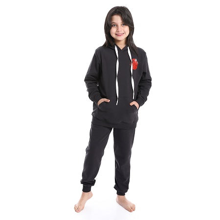 طقم بيجامة شتوية بناتي