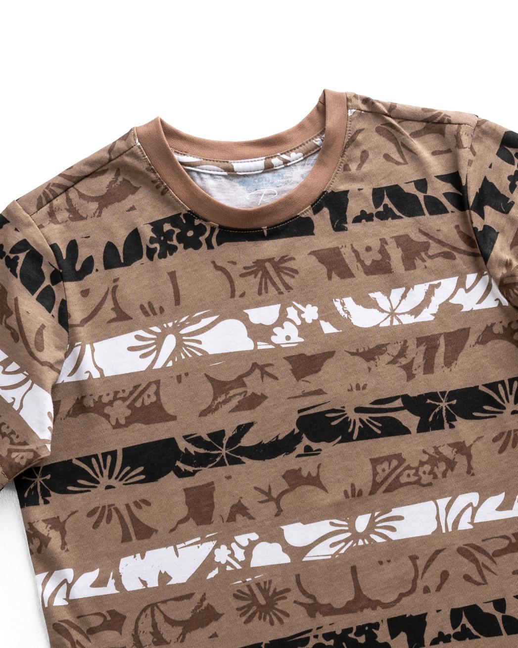 Short-sleeved T-shirt Red Cotton-Boys