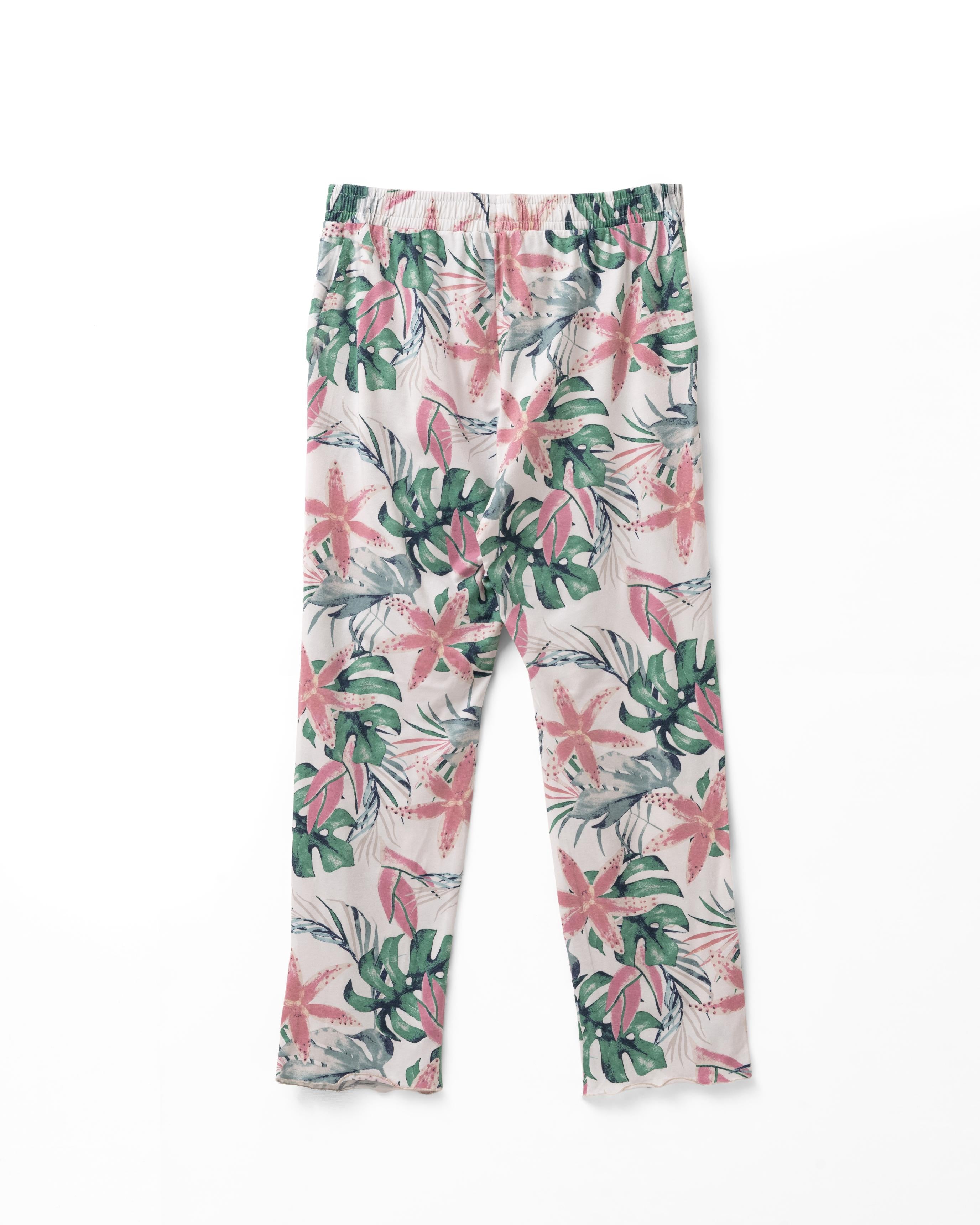 Women’s Floral Tropical Print Pants