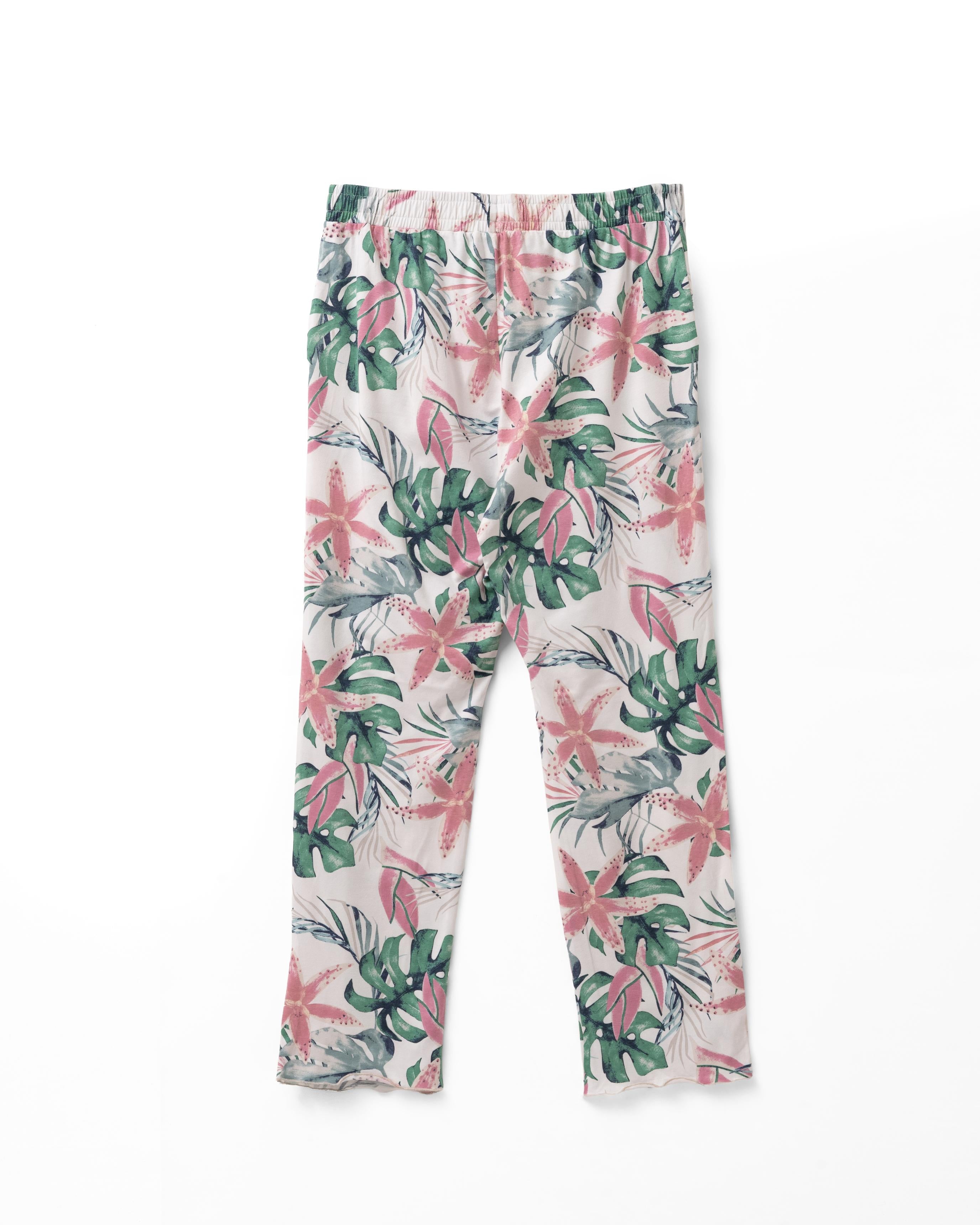 Women’s Floral Tropical Print Pants