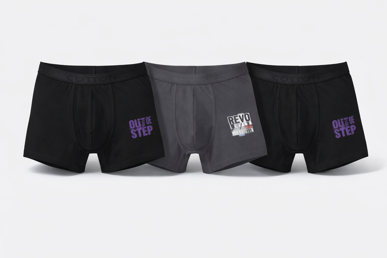 Ultimate Comfort Men’s Boxer Briefs – 3 Pack