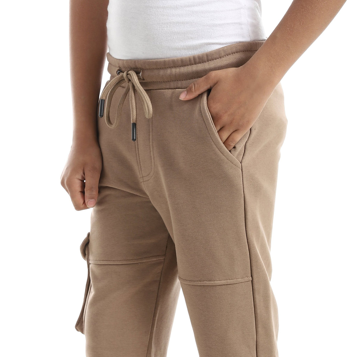 Boy’s Jogger Sweatpants - Red Cotton