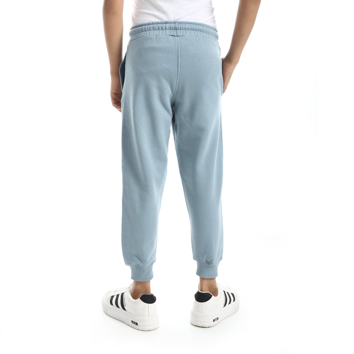 Boy's Sweatpants cotton Milton - Red Cotton