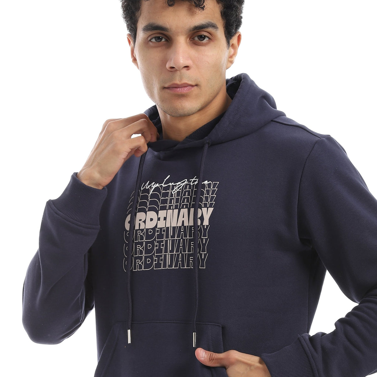 Hoddie Printed Red Cotton - Red Cotton
