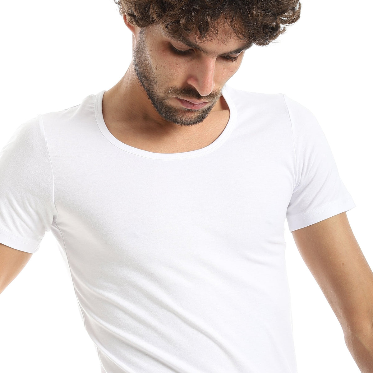 Invisible Comfort Undershirt Red Cotton - Red Cotton