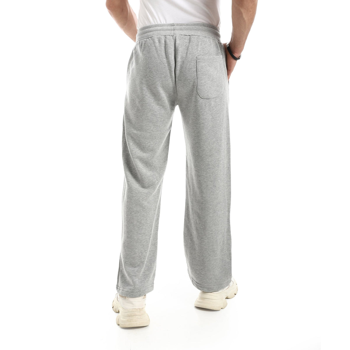 Men Essential Joggers - Red Cotton