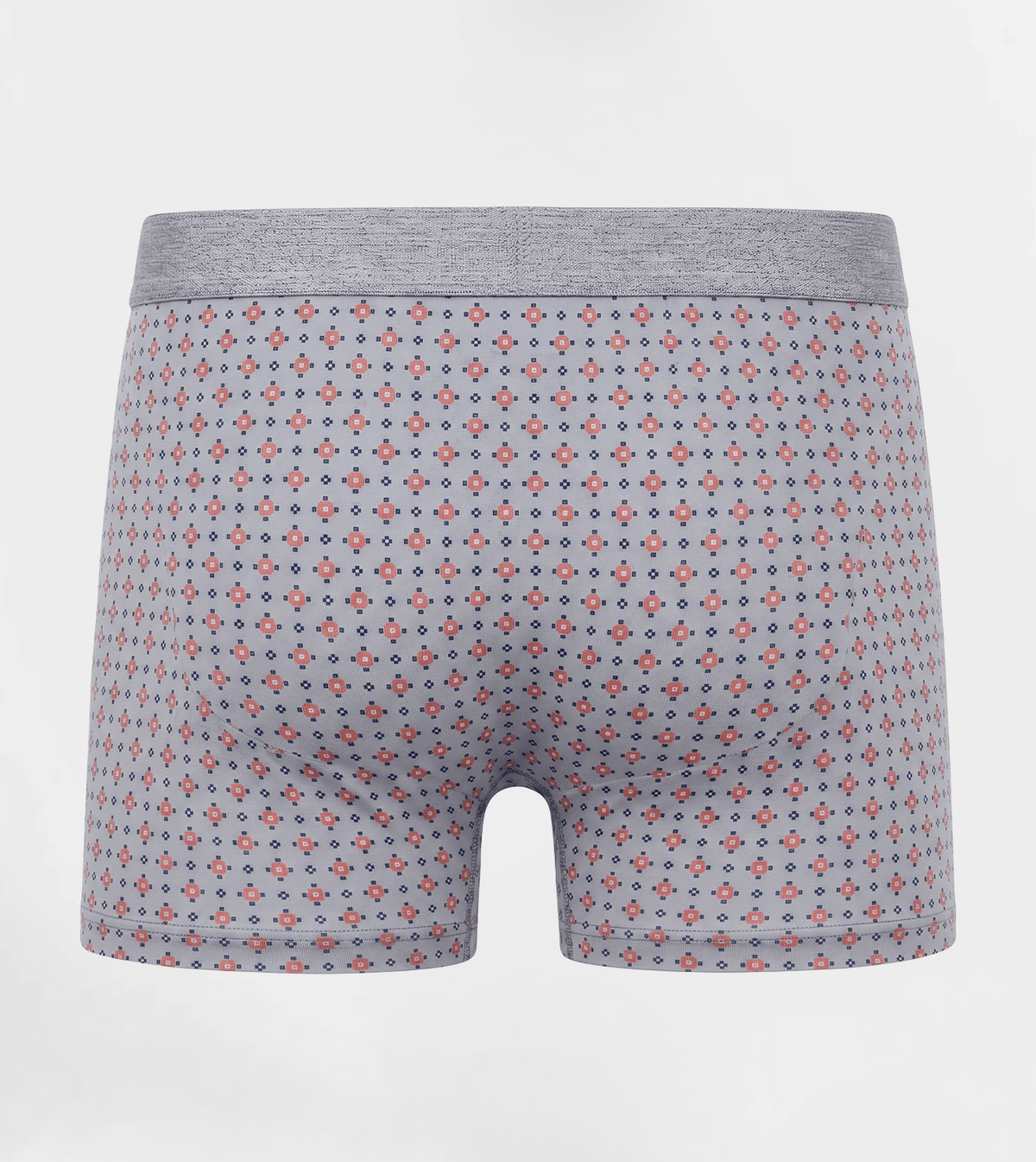 Men Printed Trunk Boxer - Red Cotton