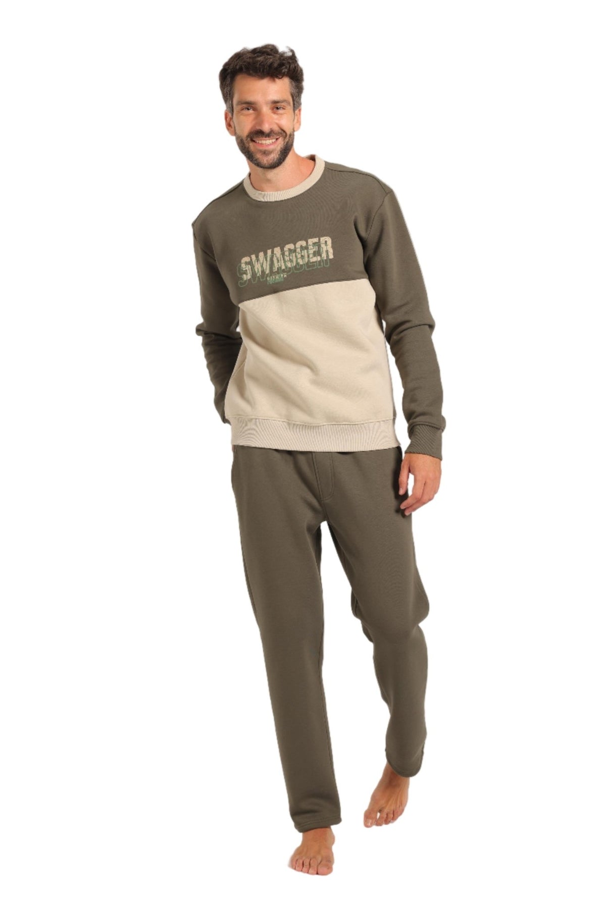 Men Swagger Pajama Red Cotton - Red Cotton