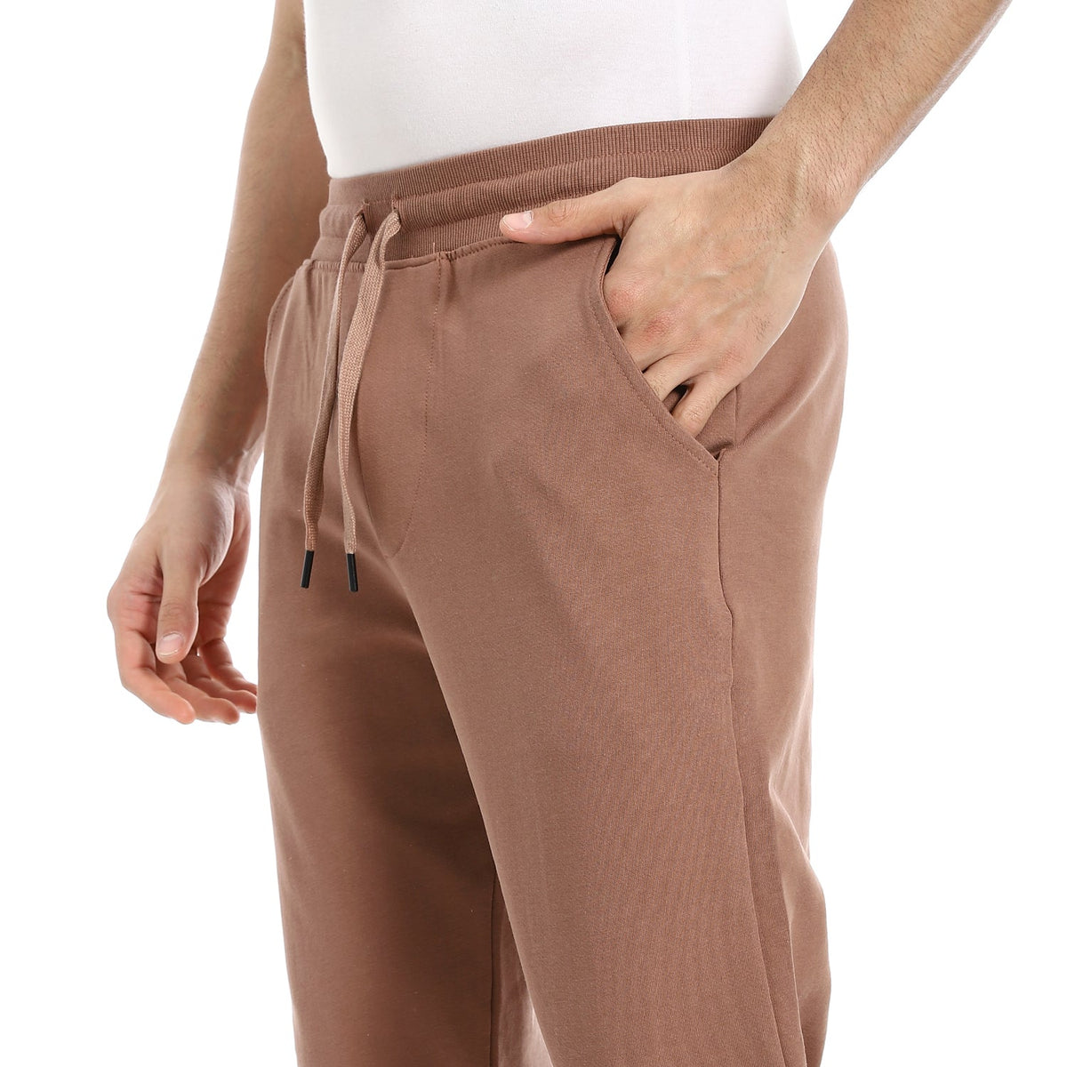 Men’s Summer Sweatpants - Red Cotton