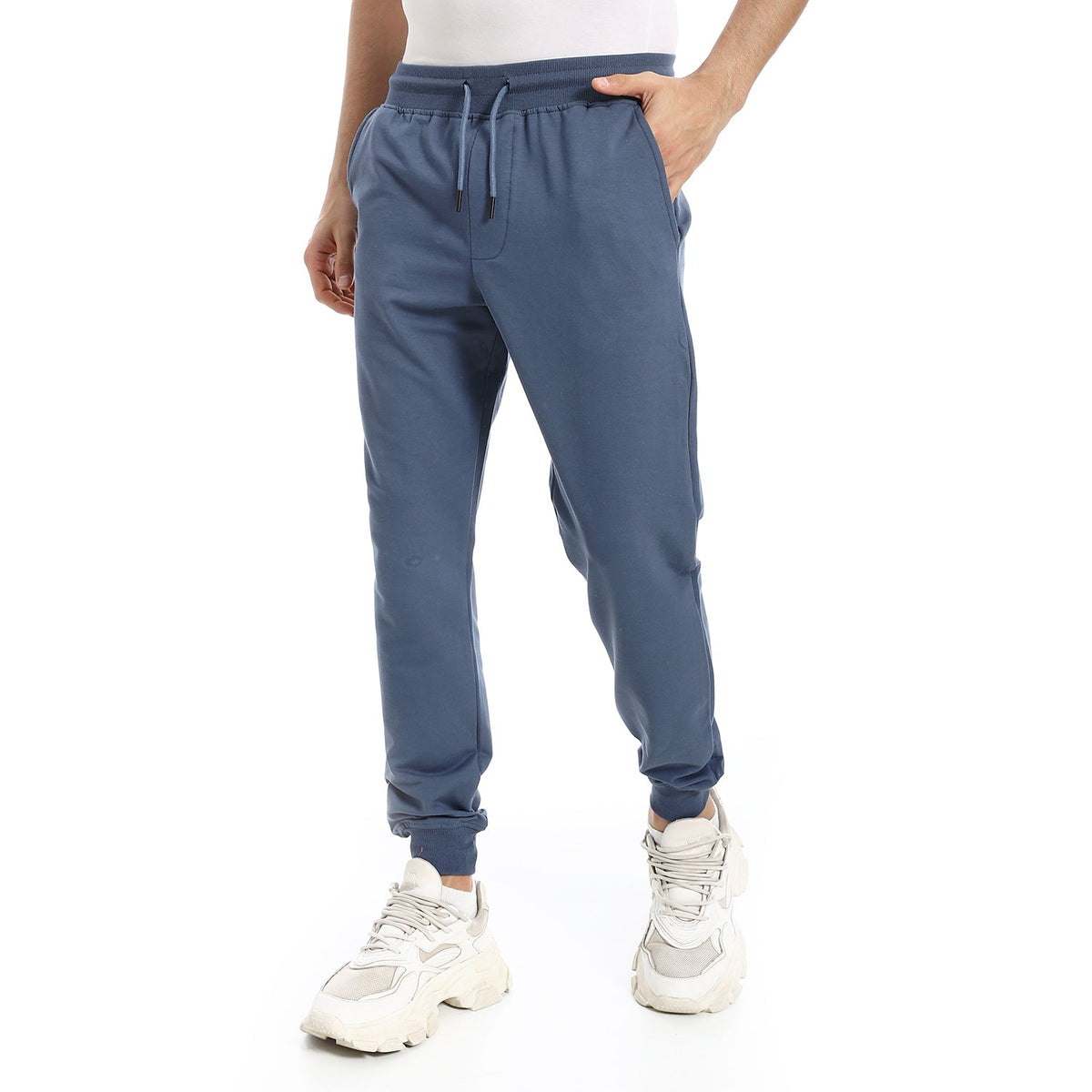 Men’s Summer Sweatpants - Red Cotton