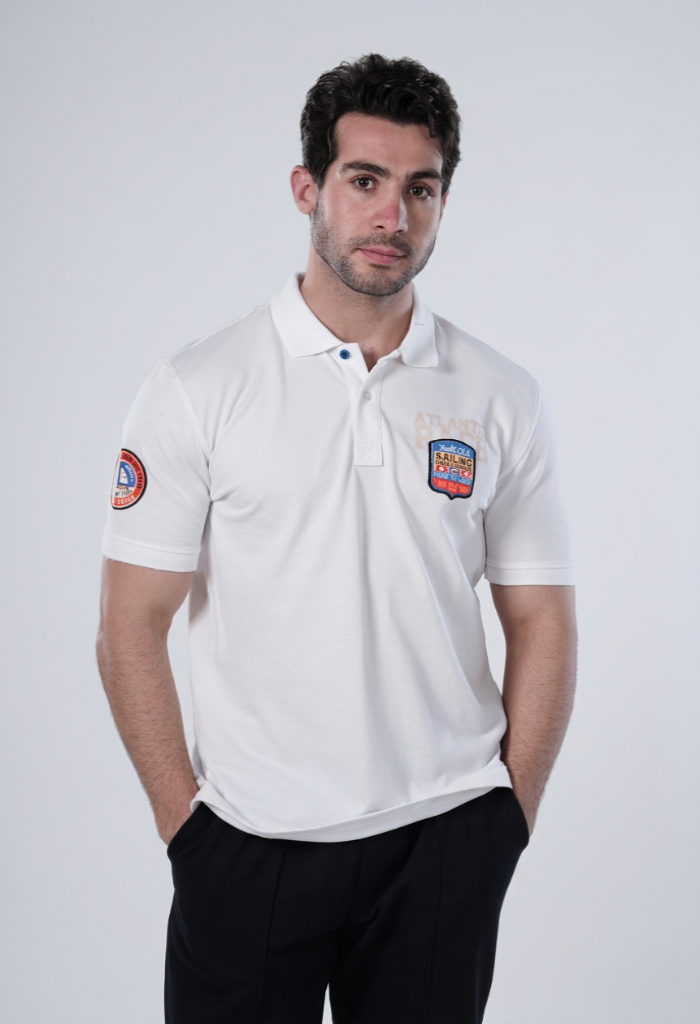 Polo T-Shirt For Men - Comfortable & Basic - Red Cotton