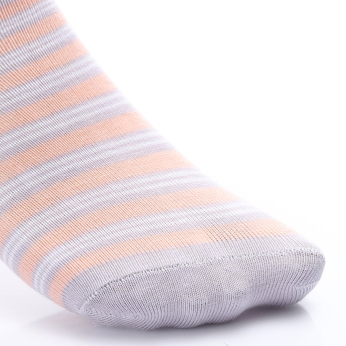 Premium Purple Ribbed Socks: Soft & Durable - Red Cotton