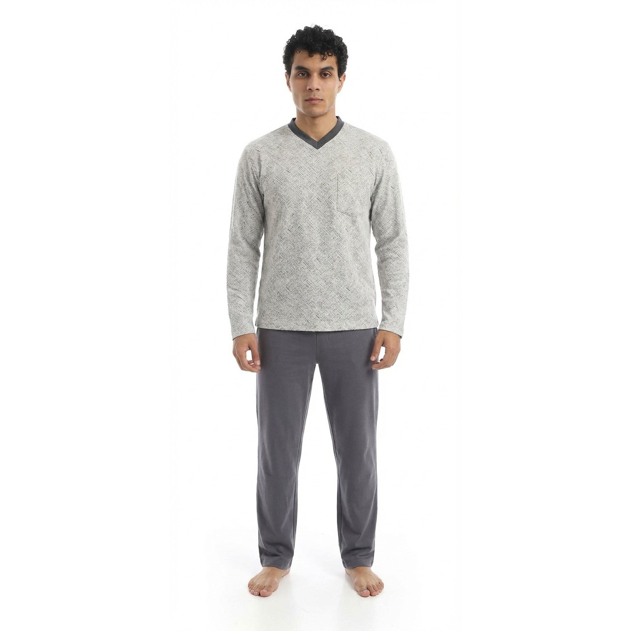 Men’s V-Neck Lounge Set