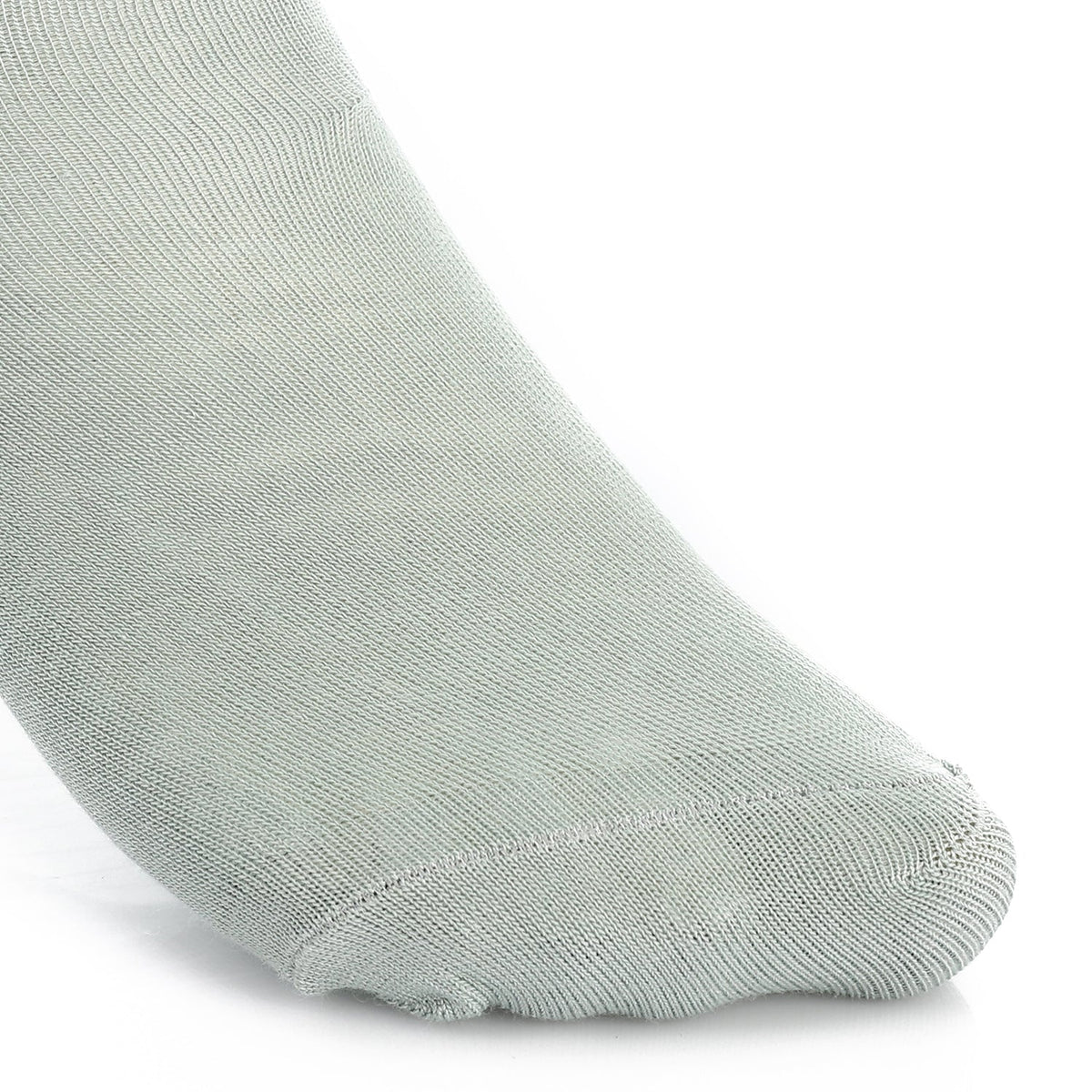 Socks For Girl - Simple, Elegant - Mint - Red Cotton