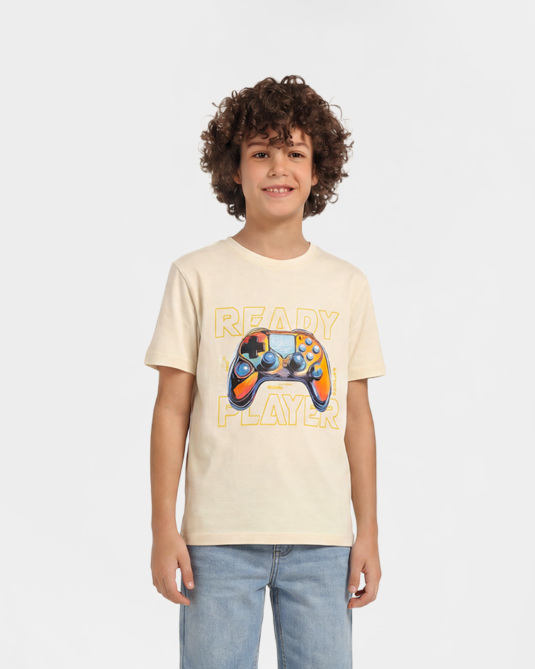 Boy's "Ready Player" Graphic Tee